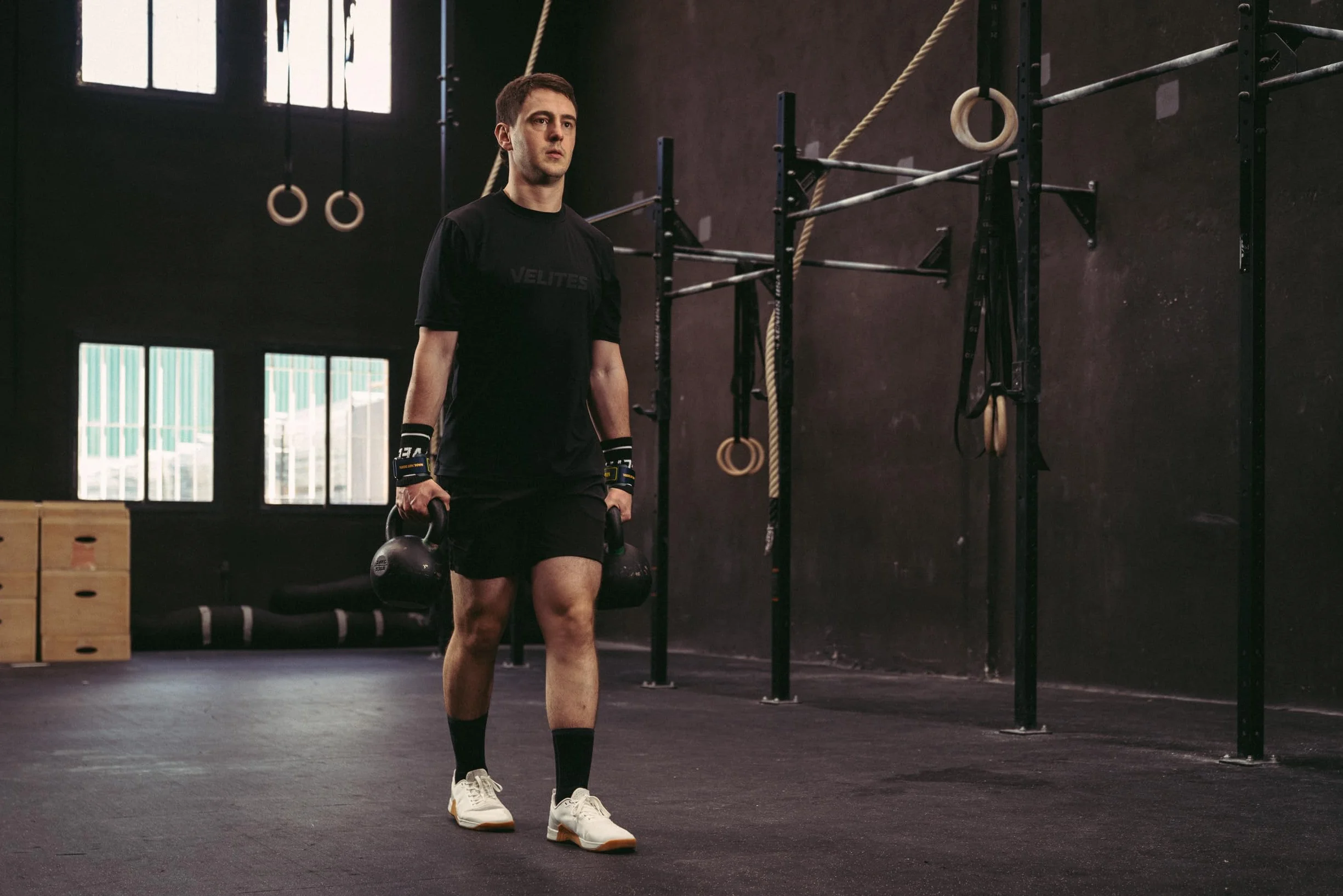 Velites | Handgrips Quad Ultra + Wristbands + Carry Bag | More Reps with Extra Grip | Use Without Chalk | Cross Training & Functional Training