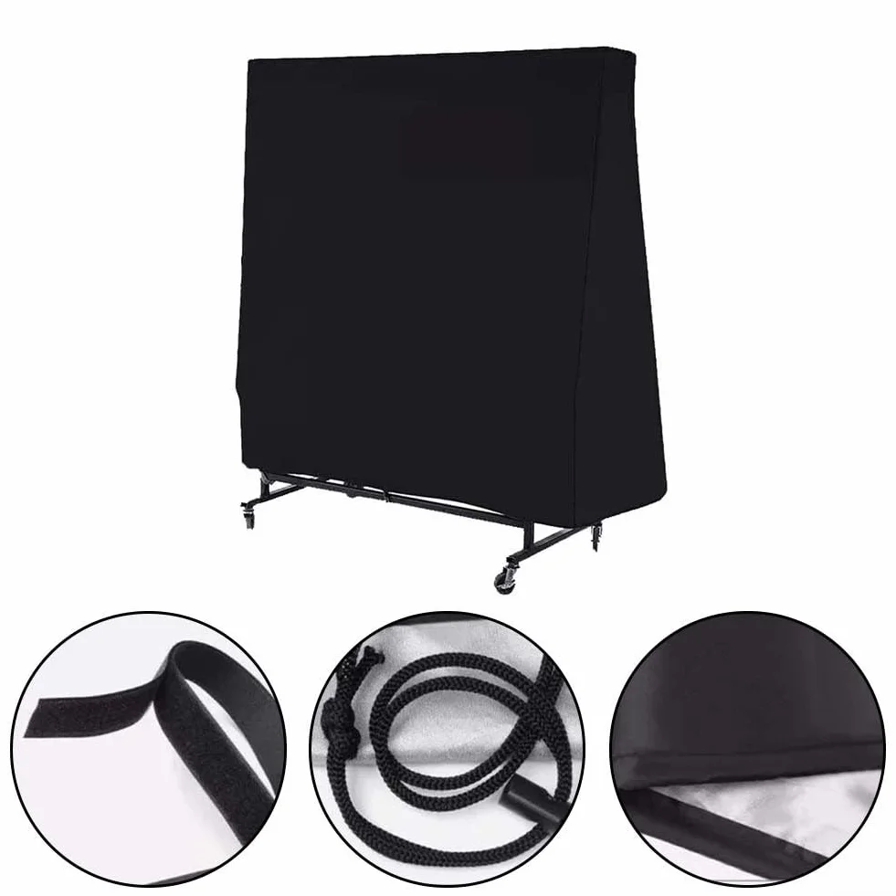 Housse de Table Pliable pour Table de Ping-Pong Résistant aux Intempéries