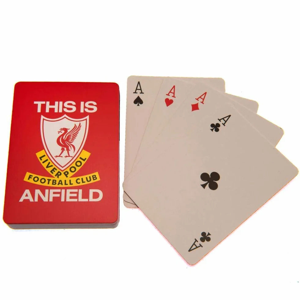 Liverpool FC Cartes This is Anfield Rouge Taille Unique
