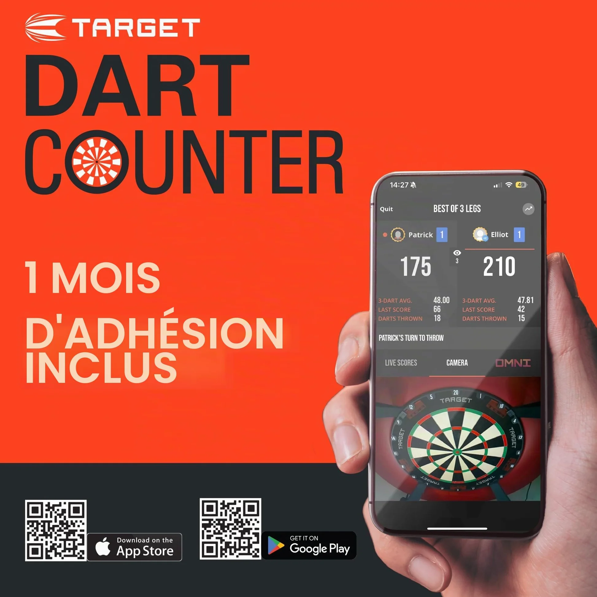 Target Darts Nathan Aspinall Generation 1 Fléchettes à Pointe d'acier, 90% Jeu de fléchettes en tungstène, 22G/24G/26G | Fléchettes G1 Player Edition avec Pointes suisses ou Points Fixes, Pro Grip