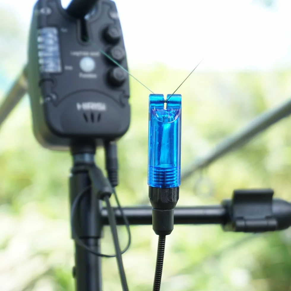 Swinger pêche carpe LED 2,5 mm détachable indicateur touche lot 4