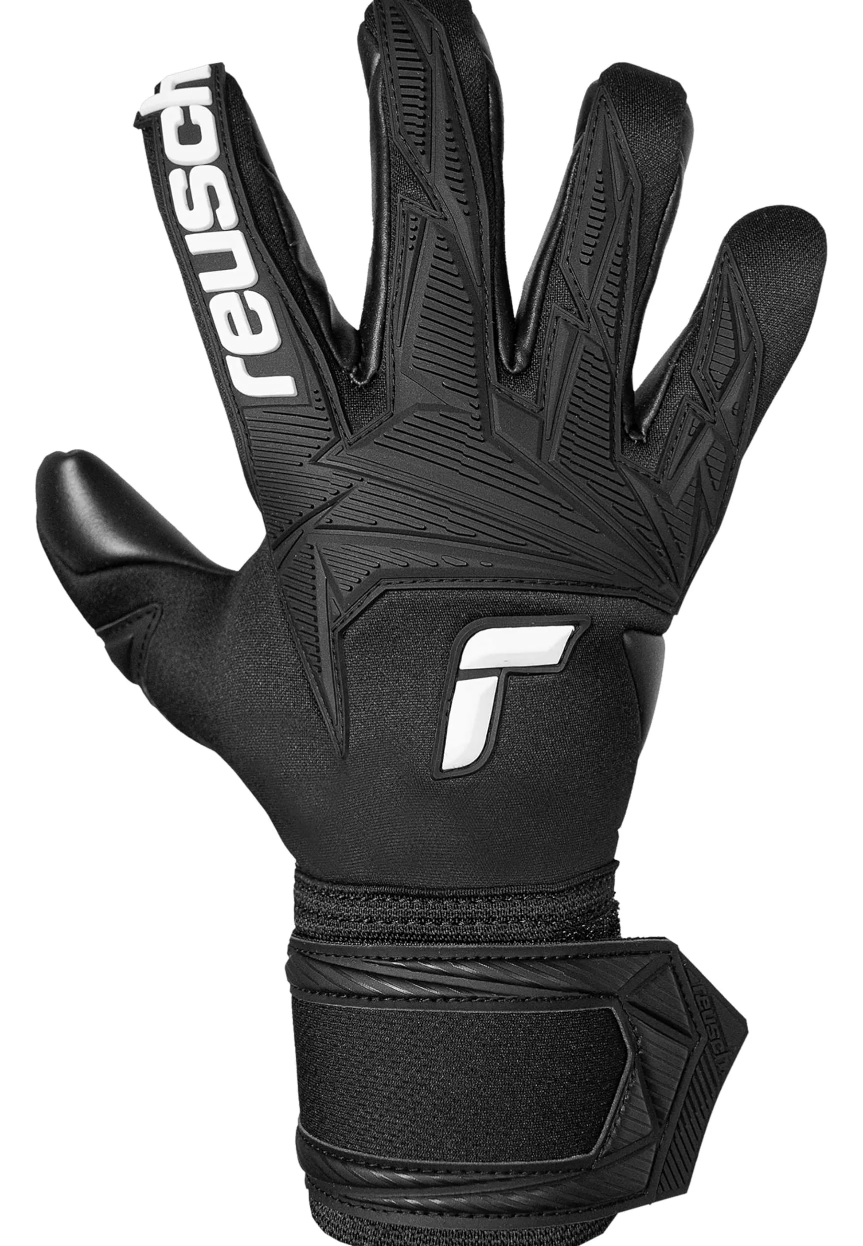 Reusch Gants de Gardien de But pour Hommes Adultes | pour l'entraînement et Les matchs | Gazon Artificiel, Gazon Naturel et Terrain Dur | Attrakt Freegel Infinity