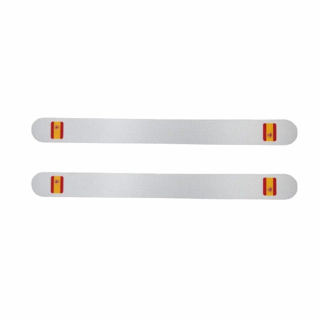 Protecteur de raquette de padel transparent Lot de 2 Drapeau espagnol
