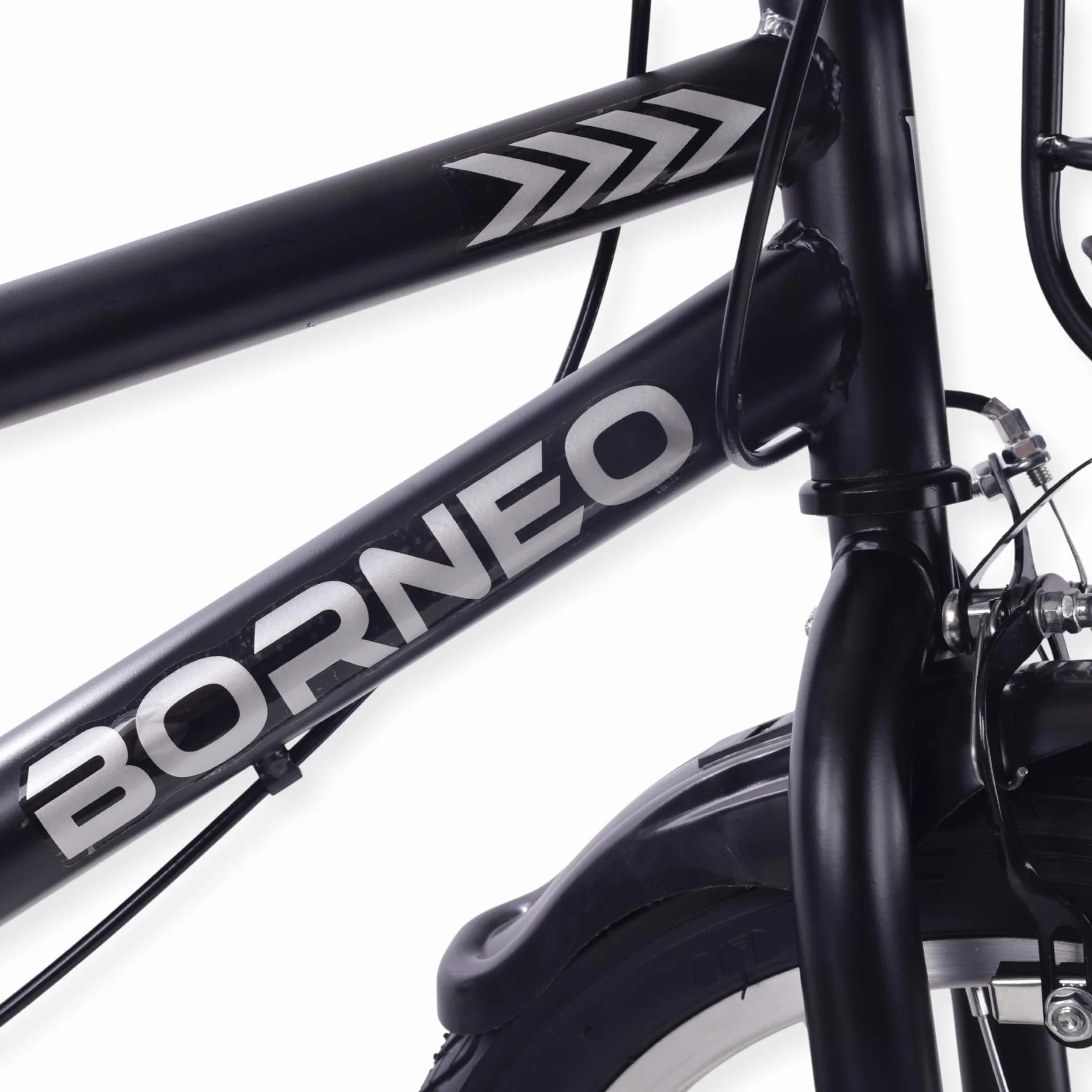 Vélo d'enfant Borneo 12 Pouces Noir