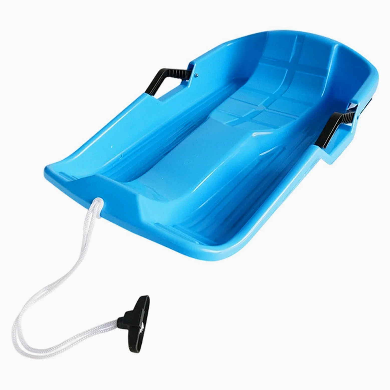 Luge De Neige pour Toboggan Portable 2 Personnes Jouet avec Corde De | Luges D'Hiver Pour D'Extérieur Pour Toutes Saisons, Neige, Plage, Sable, Glace, , Pentes, En Plein Air