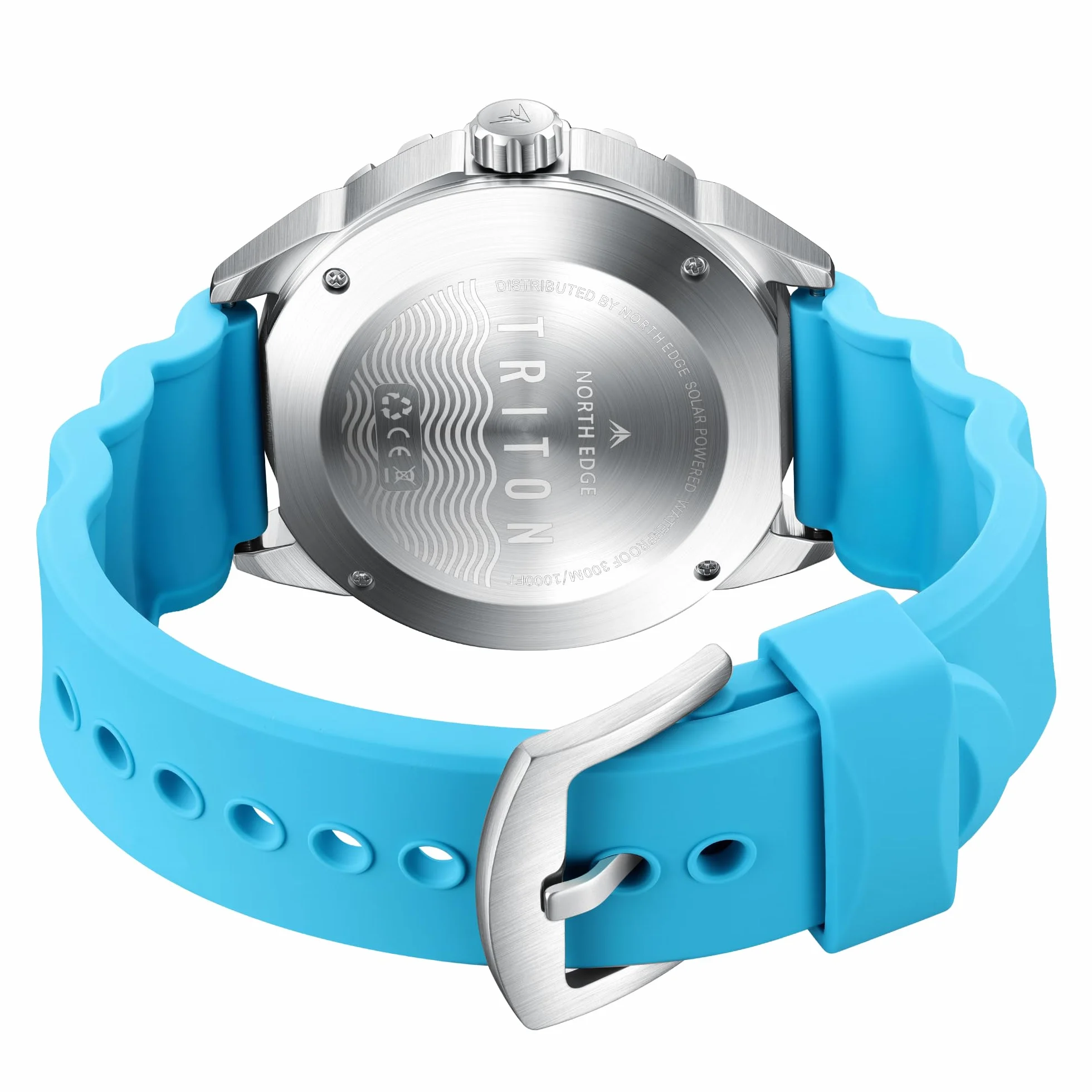 NORTH EDGE Collection Triton Montres de plongée solaires 300 m