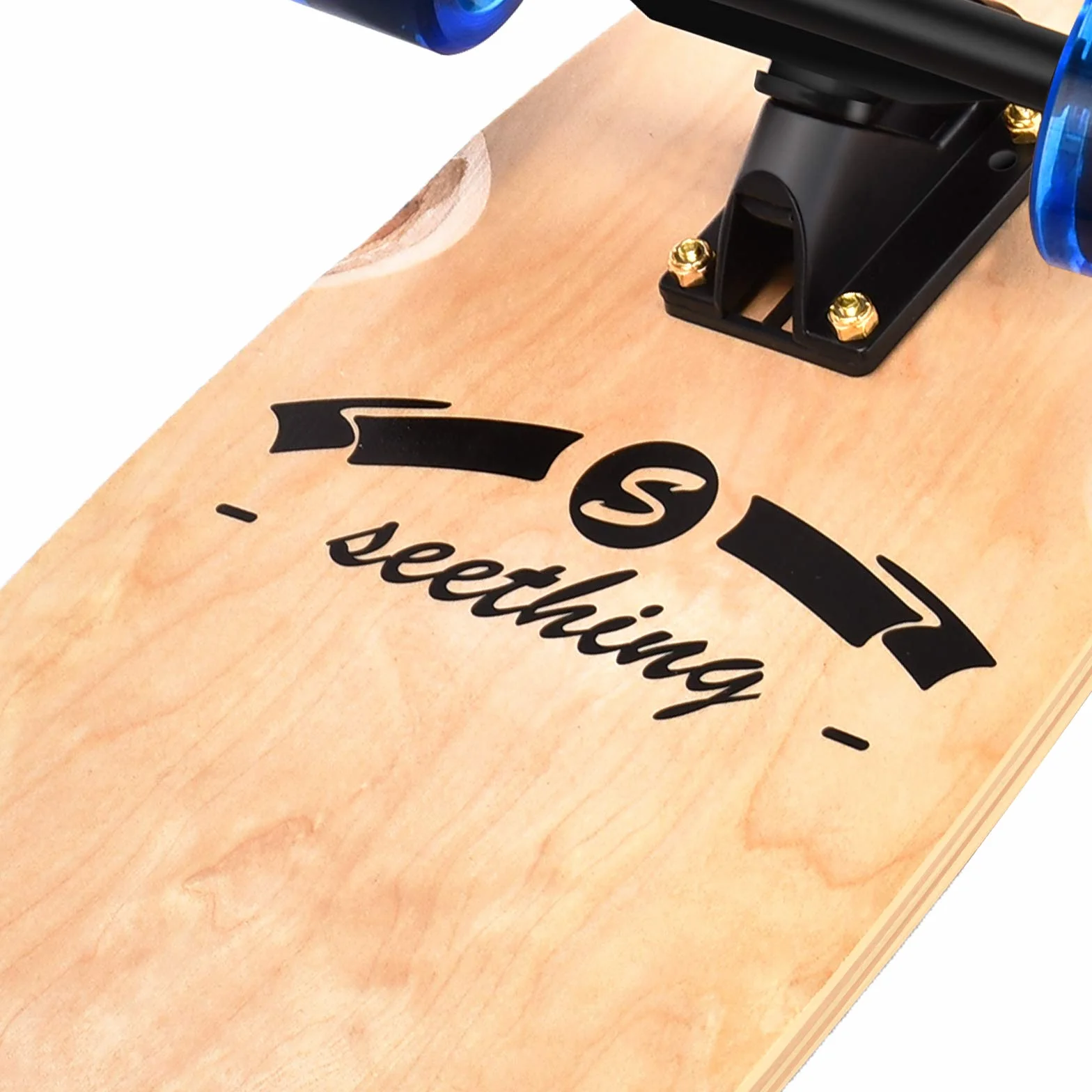 Longboard Skateboard Complet 106,7 cm Érable Croisière Free-Style Descente