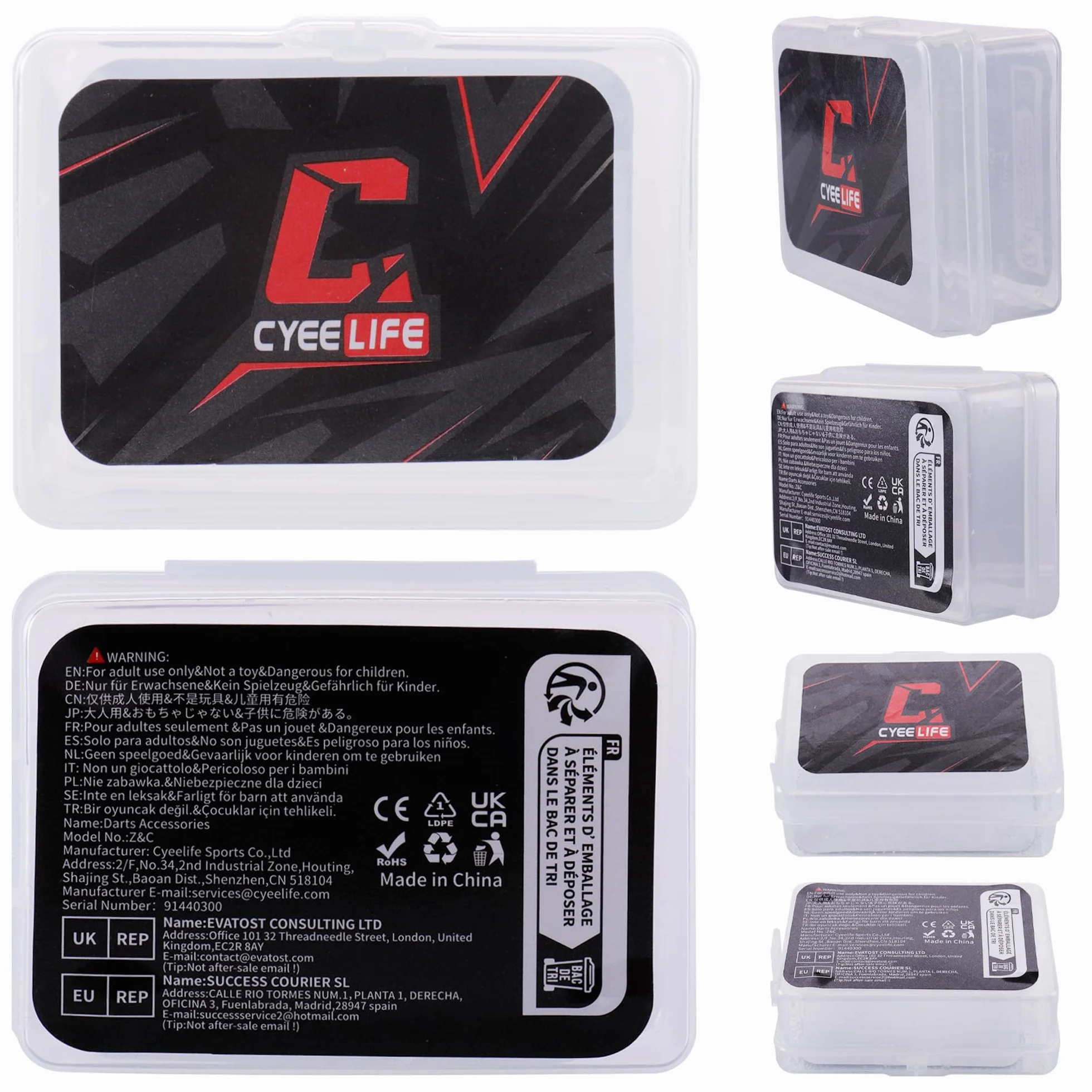 CyeeLife Cire de Prise pour Fléchettes 2 Pièces Rouge et Vert