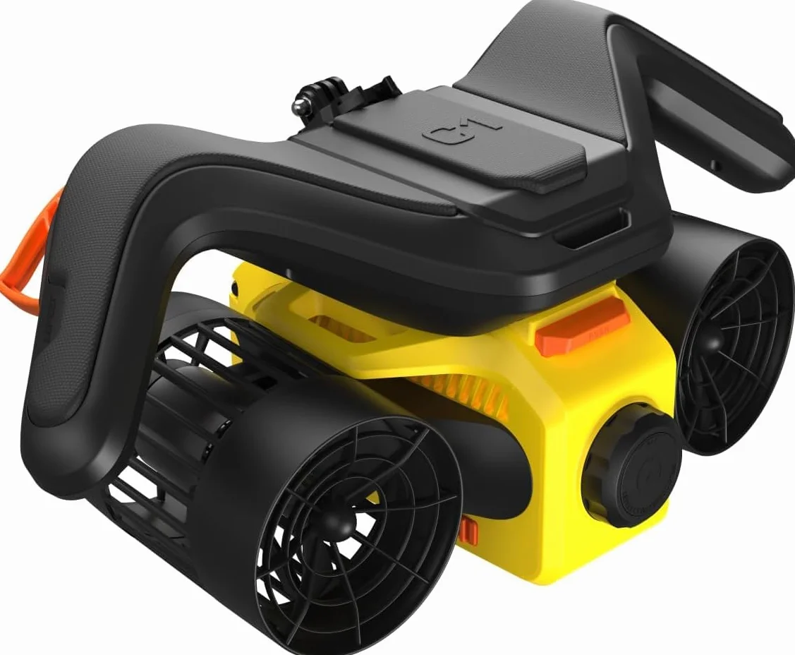 LEFEET Trottinette sous-Marine C1 Deux Moteurs IPX8 30 m étanche Batterie 60 Min Support caméra