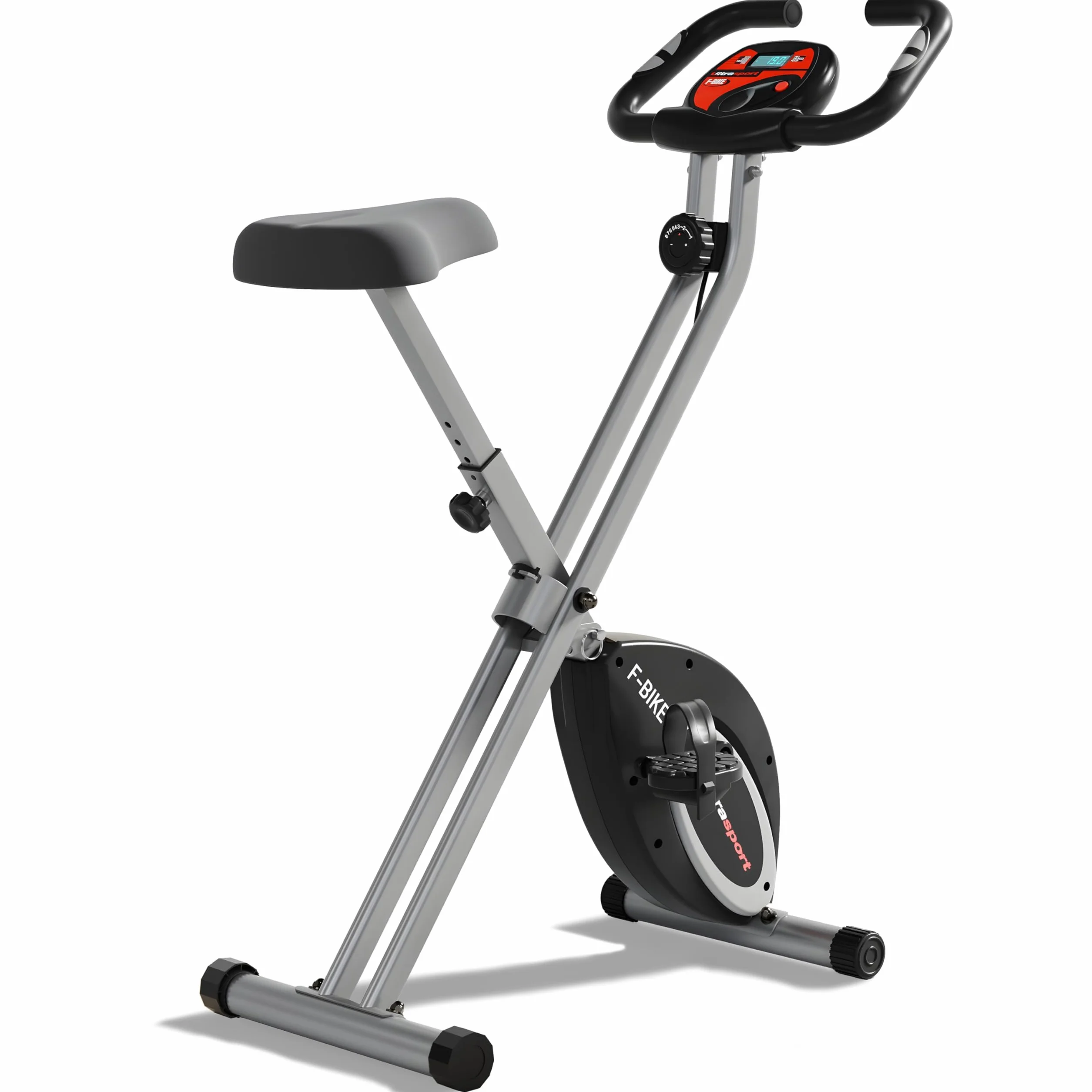 Ultrasport F-Bike Vélo d'Appartement Pliable 130 kg Silencieux