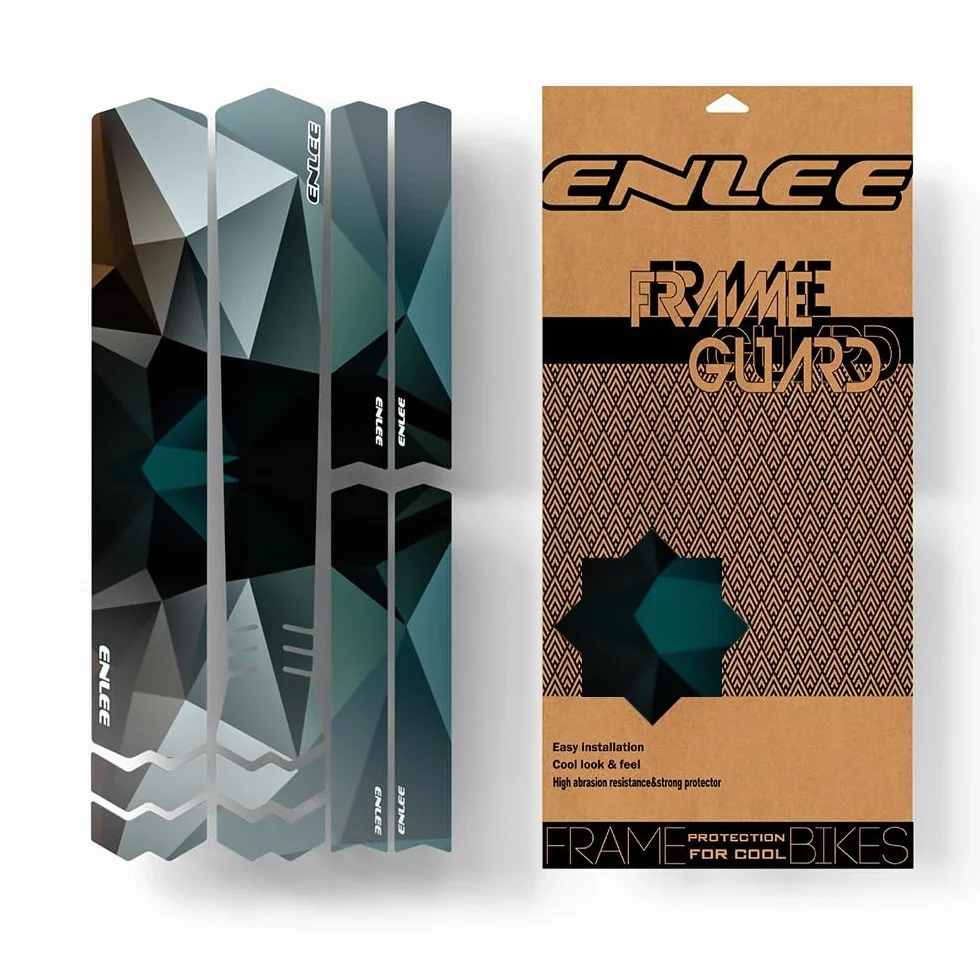 Autocollant de protection de cadre de vélo anti-rayures imperméable VTT