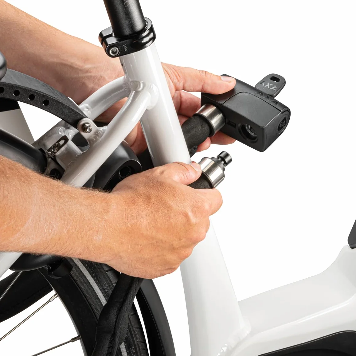 AXA Foldable 8-130 – Antivol Pliable pour vélo – Longueur : 130 cm