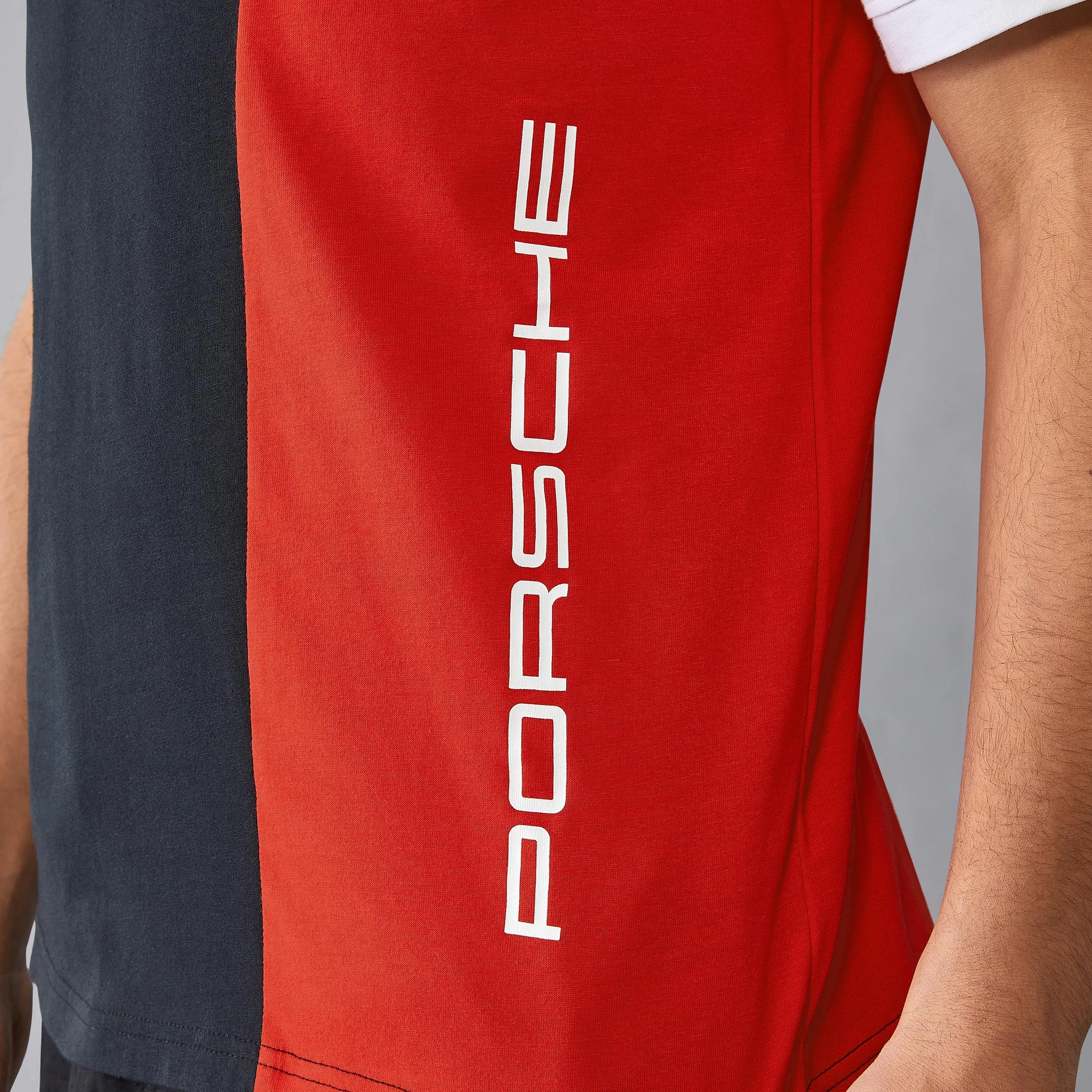 Porsche Motorsport Polo Rayures Homme
