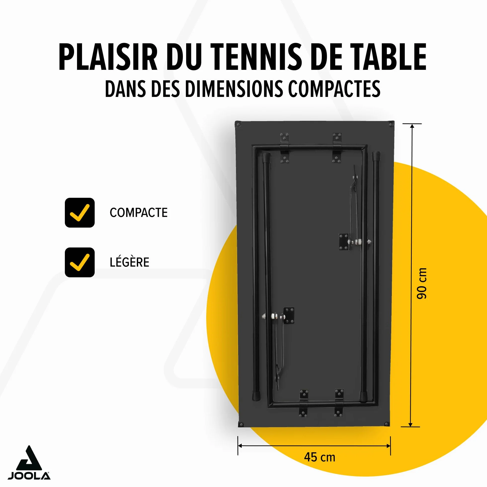 JOOLA Mini Table de ping-Pong d'intérieur avec Filet