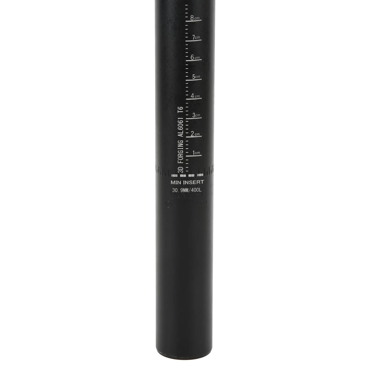 Topyond Tige De Selle De Vélo en Alliage D'aluminium De Qualité Supérieure, Longueur 400 Mm, Diamètre 30,9 Mm, Usinée CNC, Tige De Selle à Suspension pour Remplacement De Vélo
