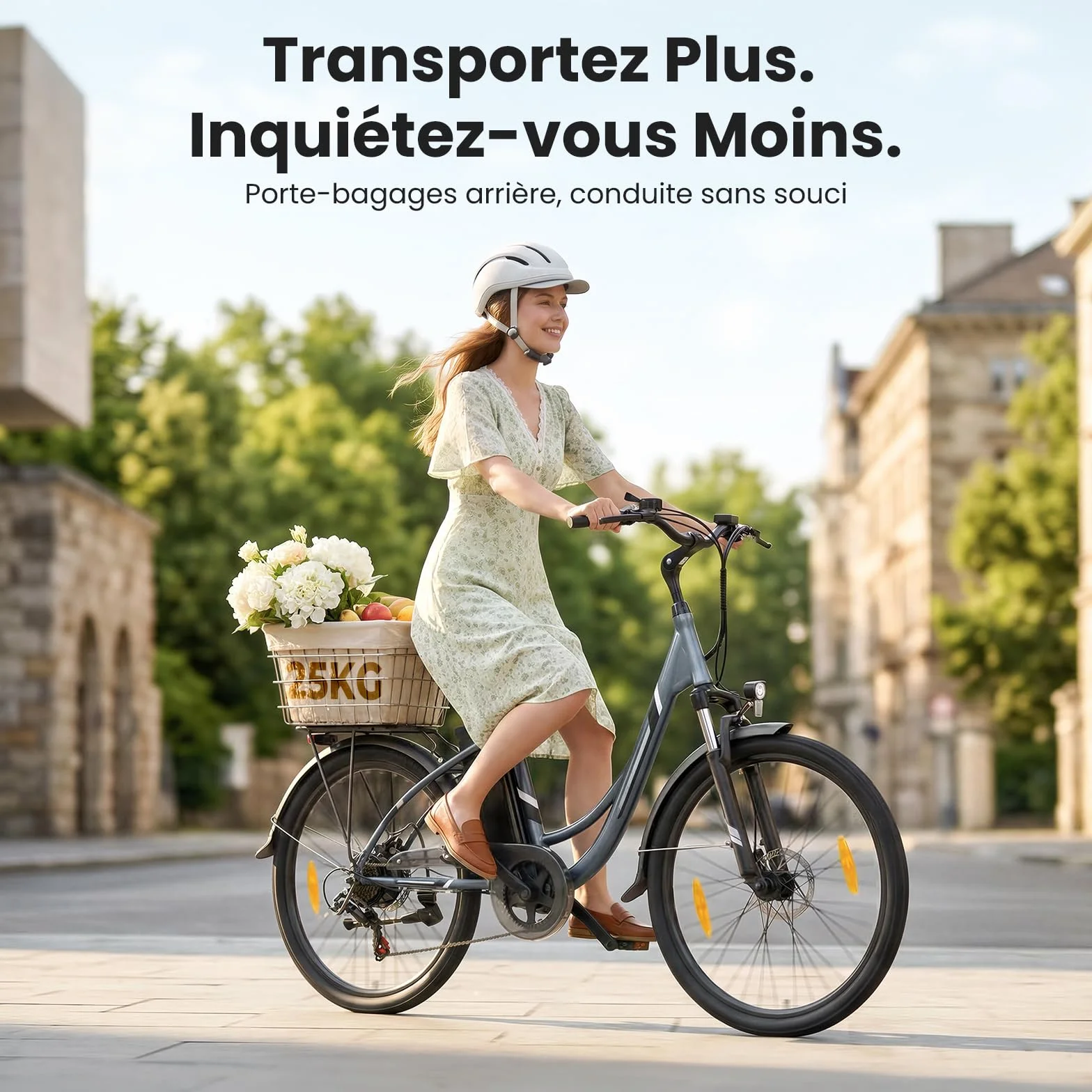 Touroll B1 Vélo Électrique 26" 36V 15.6Ah Batterie Amovible 250W 7 Vitesses E-Bike Urbain Adulte