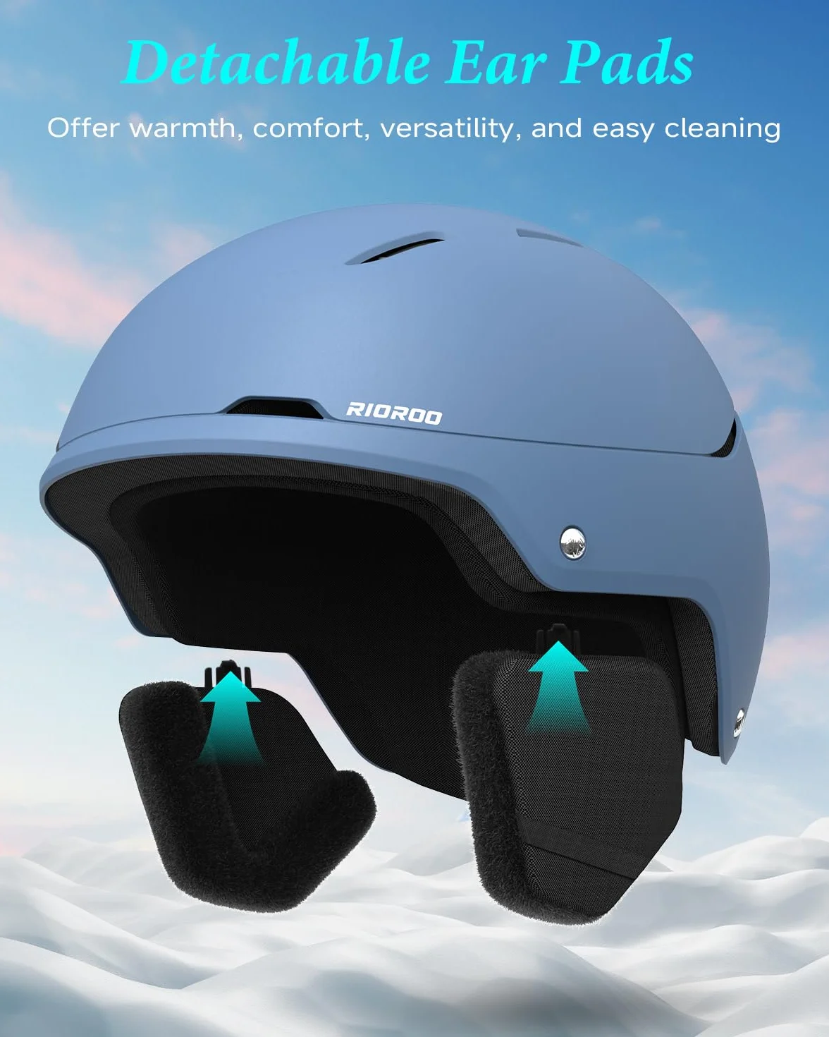 Casque de Ski,Casques de Ski Homme Femme Enfant, Casque de Snowboard avec Aérations Réglables Compatible avec Les Lunettes de Ski,Le Snowboard la Motoneige et Le Ski,Taille L/M/S.