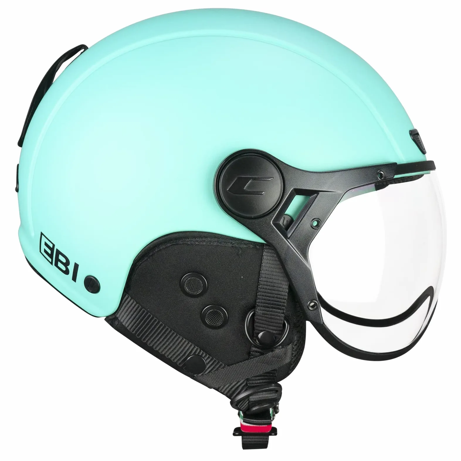 CGM EBI Casque de Ski Unisexe pour Adulte, Bleu Mat, S (55-56cm)