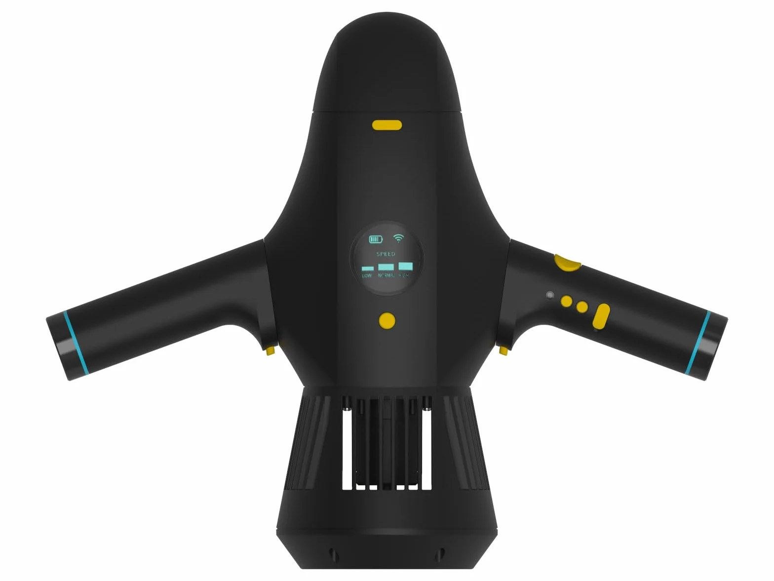 OBEST Trottinette sous-Marine Electrique 5 km/h 4500 mAh avec Support Caméra Action Affichage LCD 3 Modes Vitesse