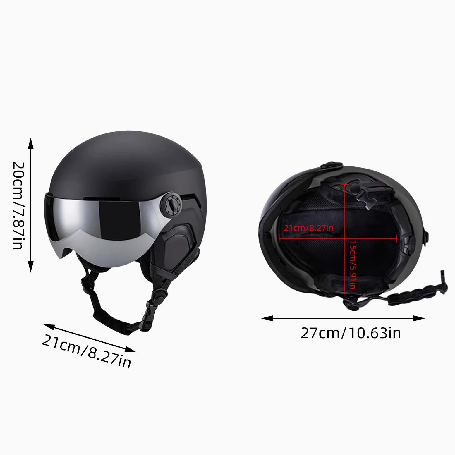 Casque De Ski Femme Lunettes Bonnet Respirants Équipement Snowboard | Casque et masque de sports hivernaux pour hommes, jeunes, adultes, skieurs, snowboardeurs, , station, équipement snowboard