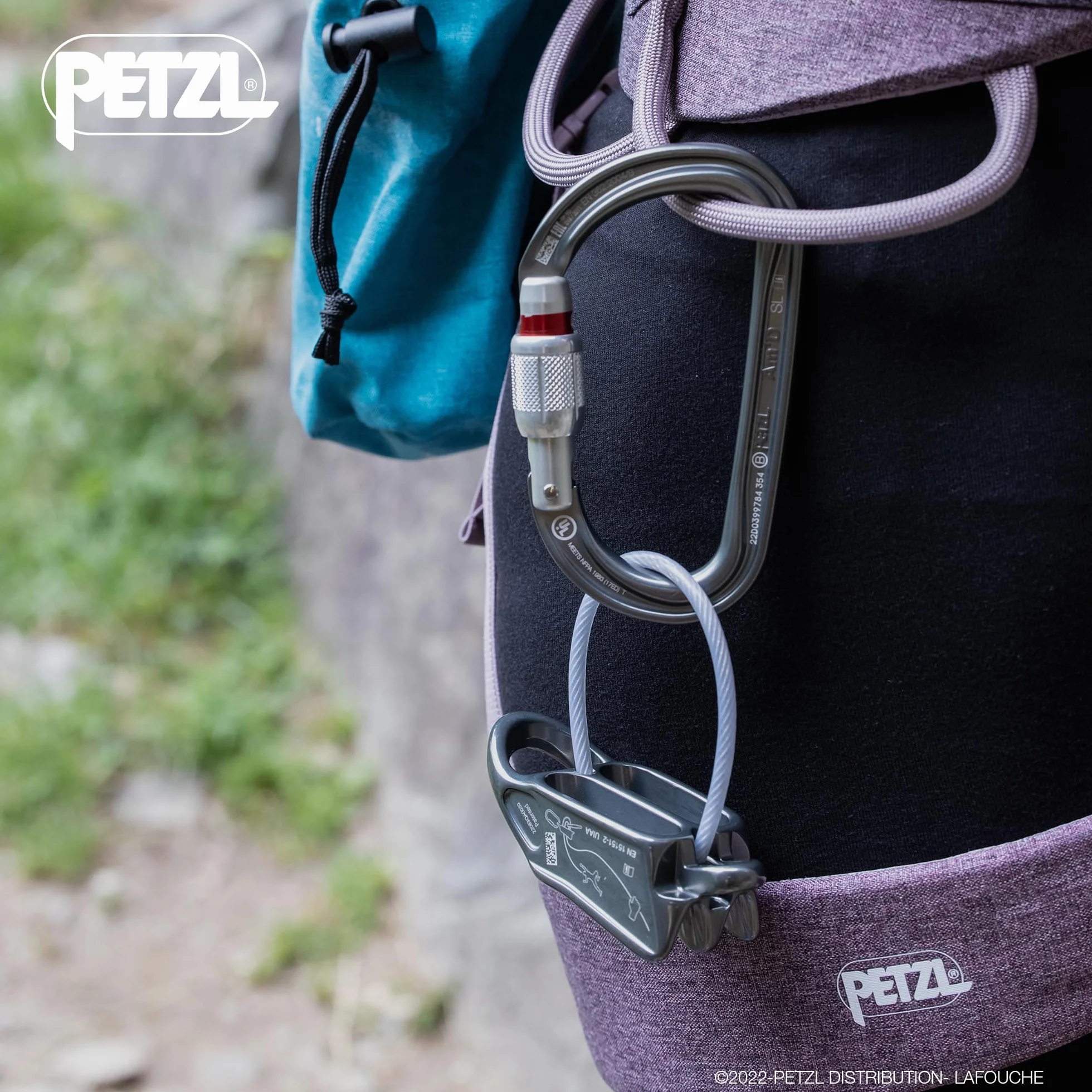 Petzl Assureur REVERSO Unisex Taille Unique