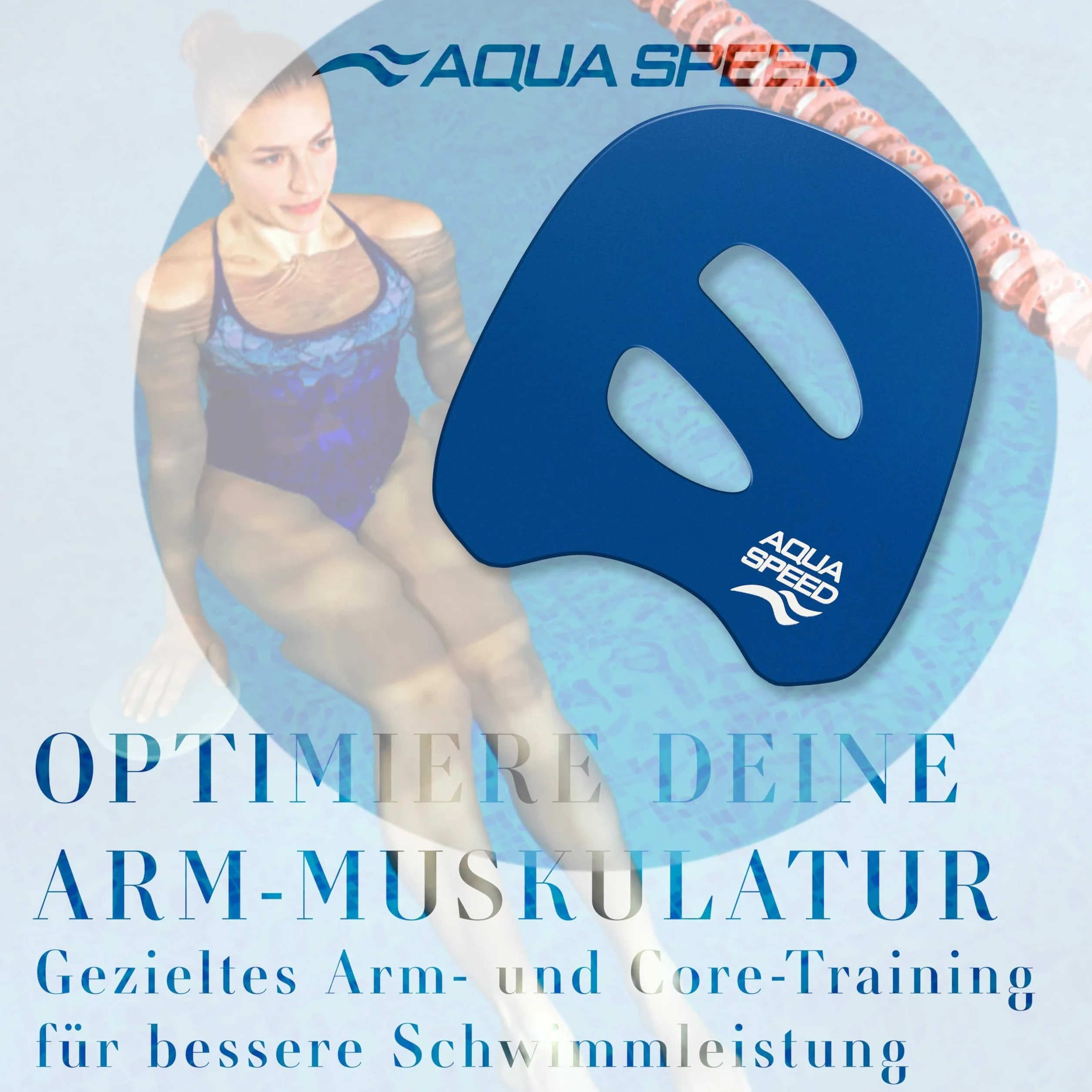Aqua-Speed® Aqua Disque (Aqua Fitness Aérobic Flottables Eau Disque Pagaies Haltères)