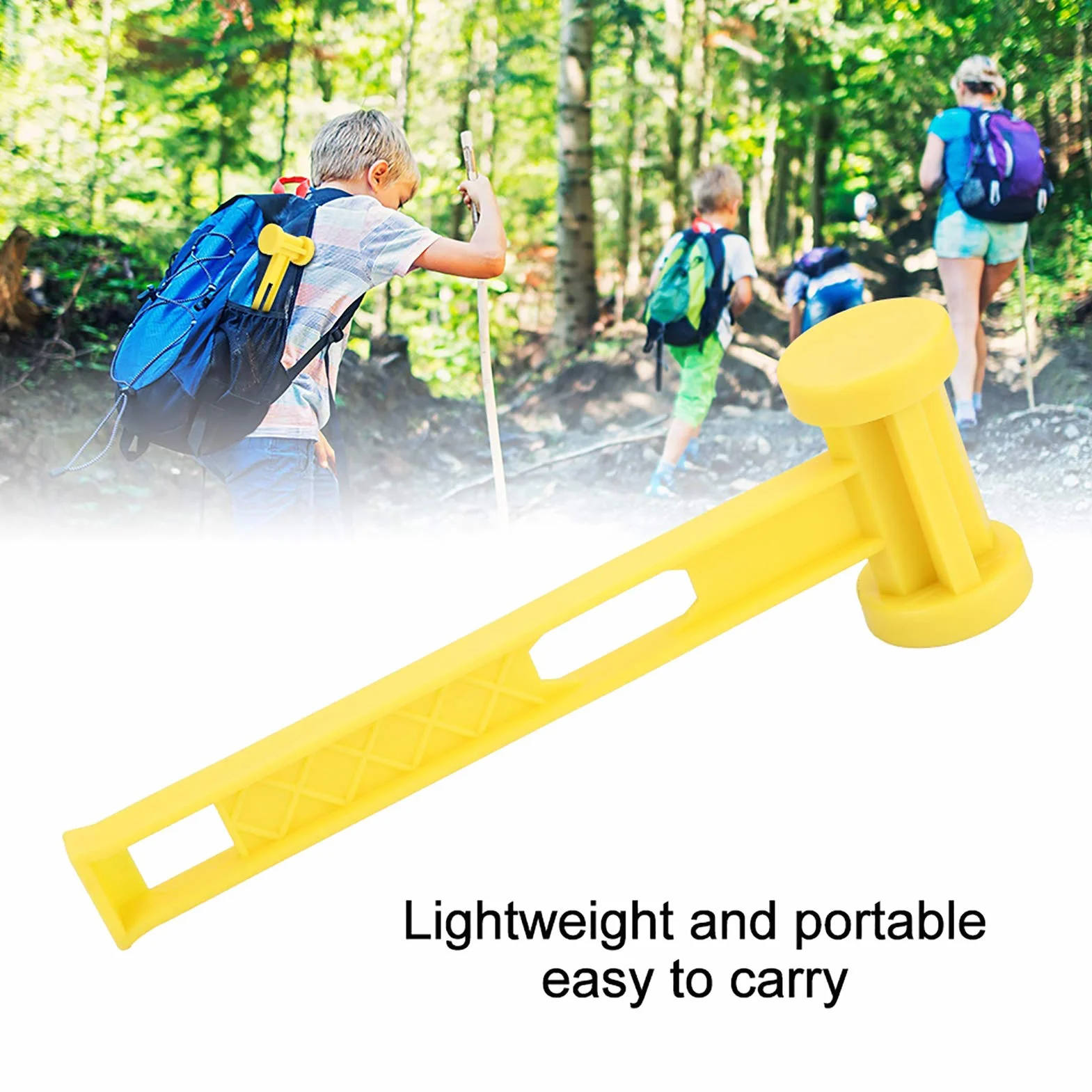 Agatige Marteau de Tente Portable pour Camping de Plage en Plein air