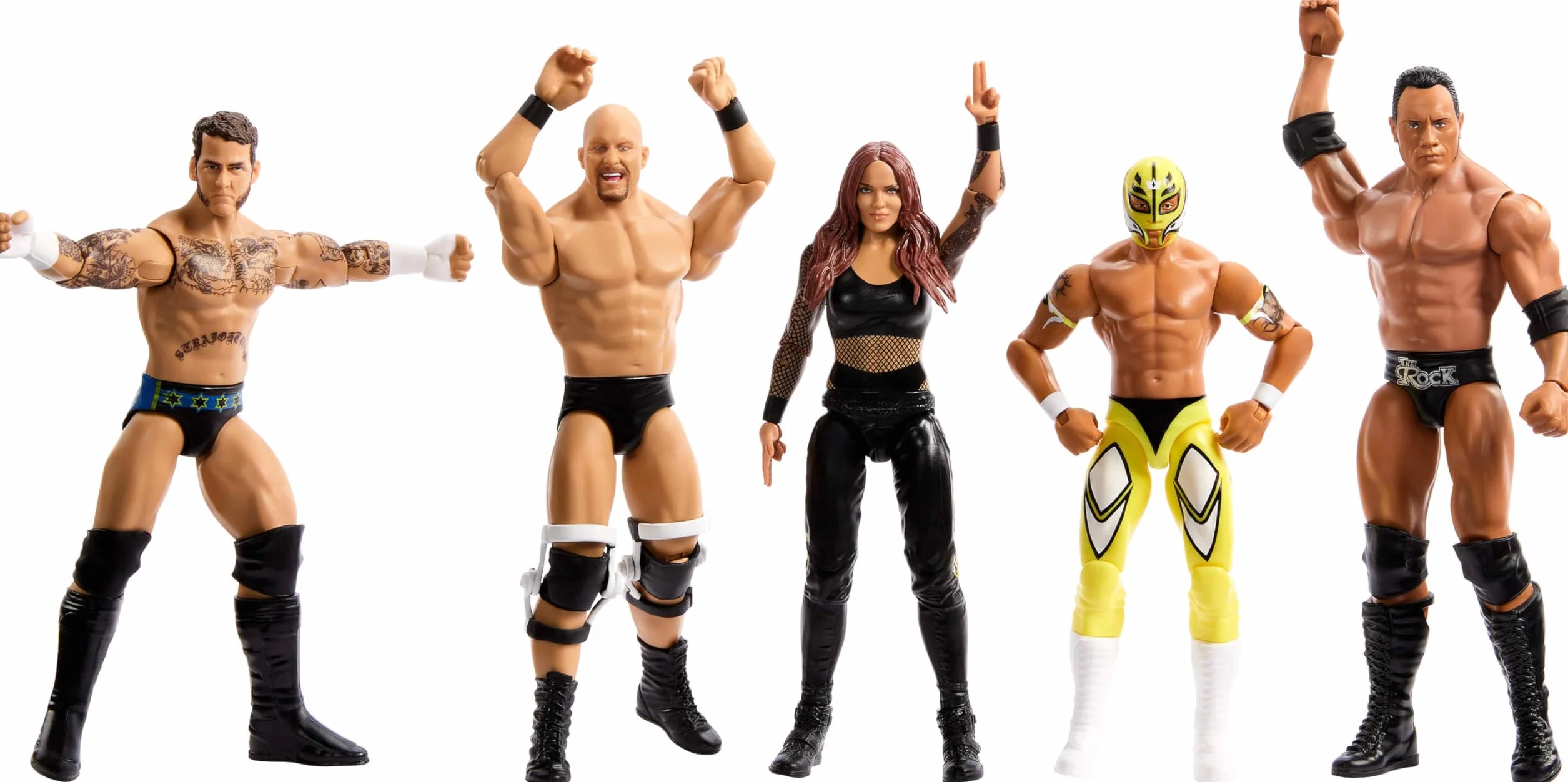 WWE Figurine d'action Rey Mysterio Série 150