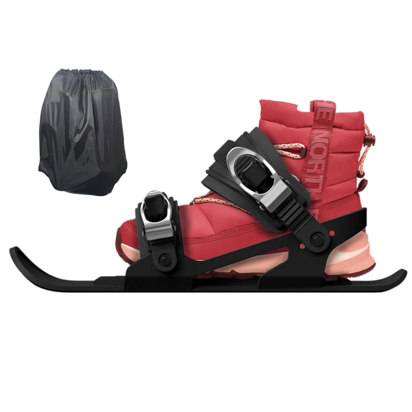 Raquettes à Neige pour Hommes, Patins à Neige | Planches à Skis Snowblades,Outils de Ski légers, Accessoire de Ski réglable, Patins à Neige antidérapants multifonctionnels pour Adultes et, Courses de