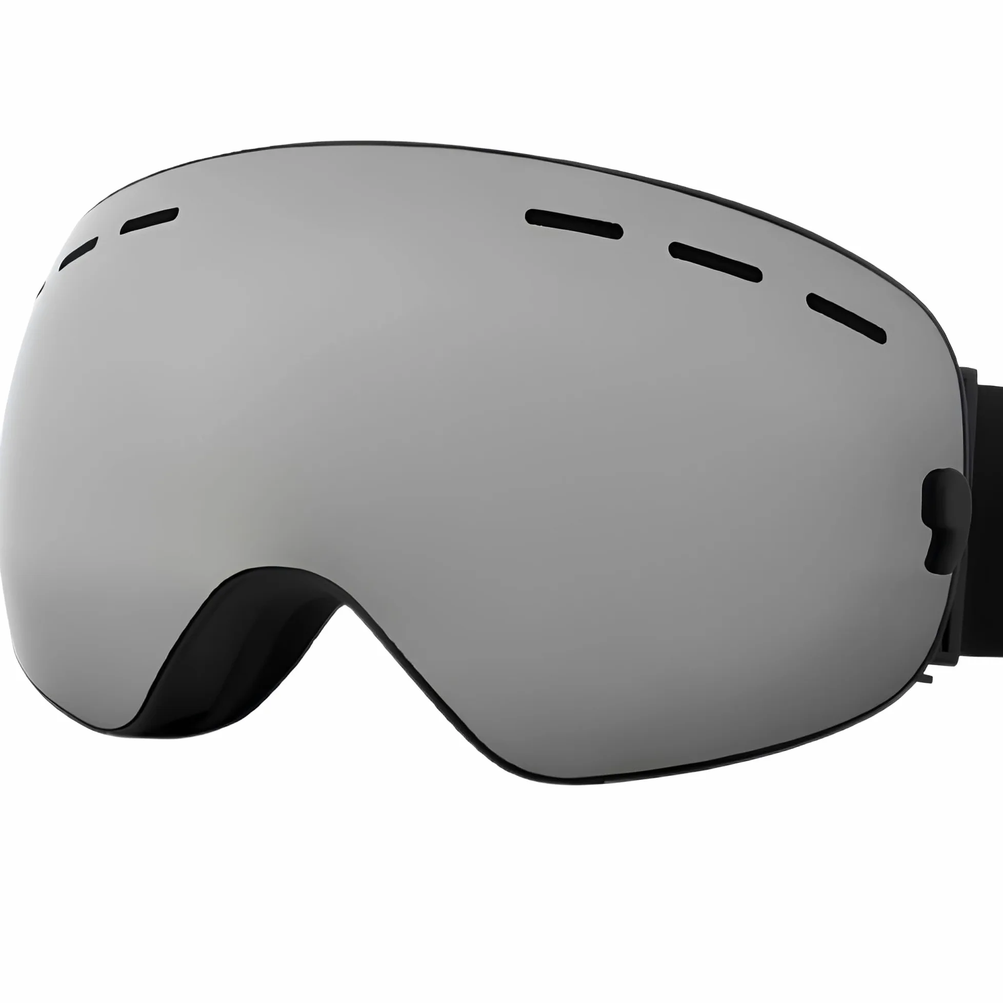 PHMAX - Masque de ski pour homme et femme, lunettes de ski snowboard motoneige sans monture 100% UV400, anti-buée, masque de ski d'hiver