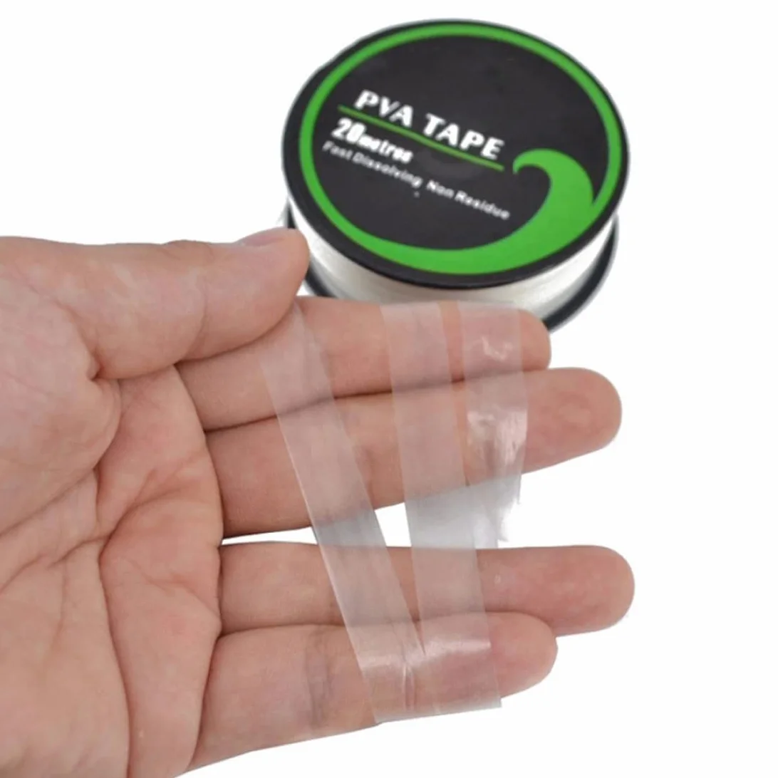 Bande PVA Ruban Rapide à Eau Film Dissolvant Outil Alimentation Pêche Carpe