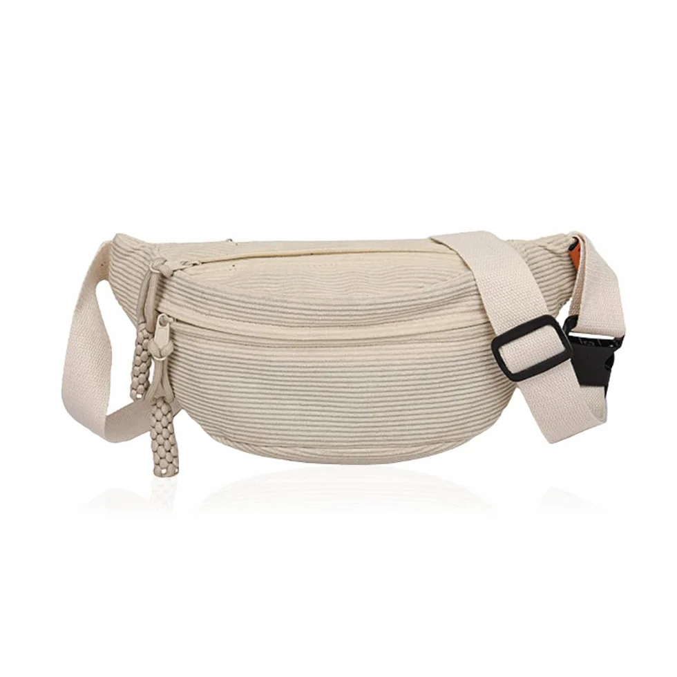 Sac à Bandoulière pour Femme Tendance Banane Réglable Ceinture Hanche