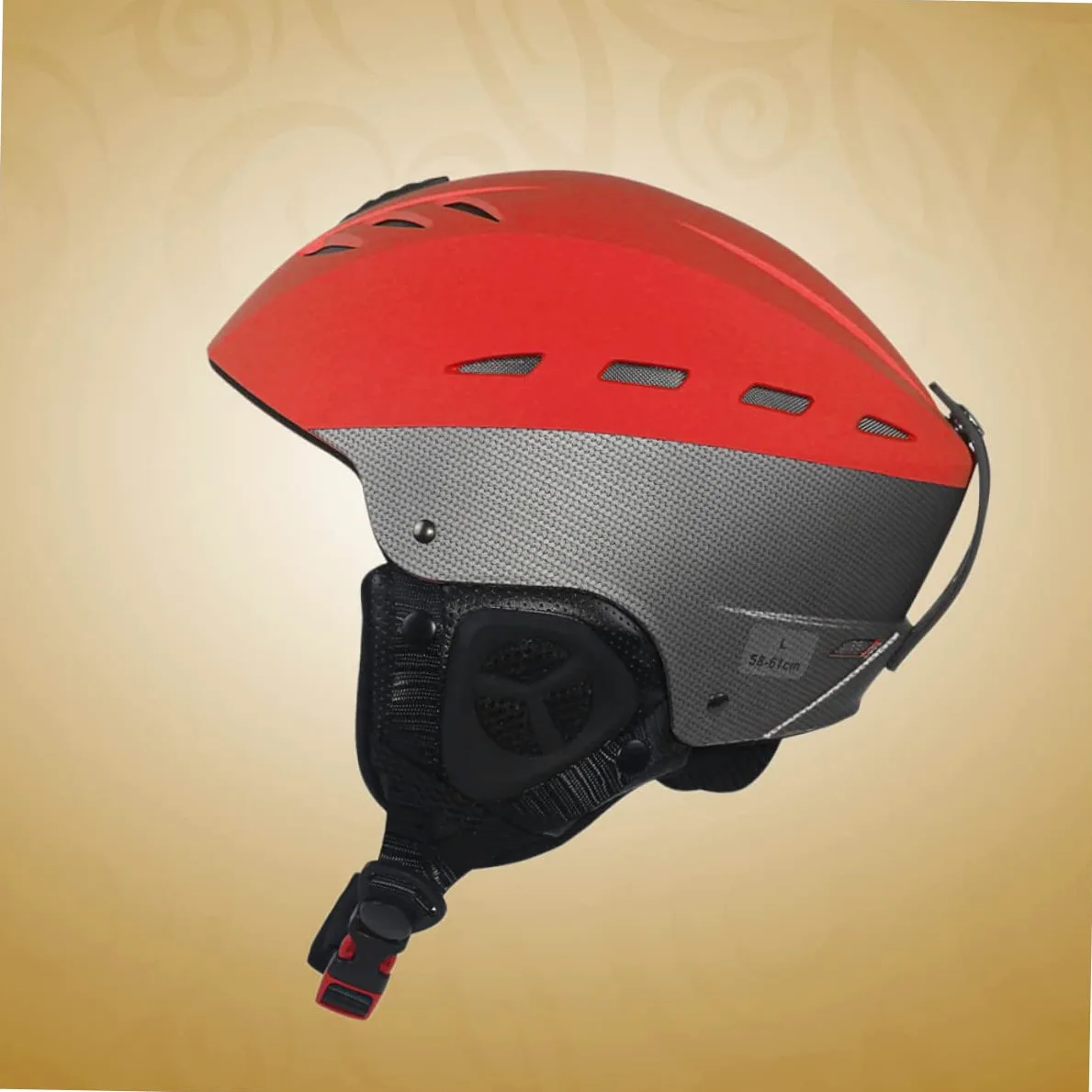 Toddmomy Casque de Ski et Snowboard pour Homme et Femme avec Aérations pour Évacuation de Chaleur Réglage Rotatif et Coussinets Amovibles