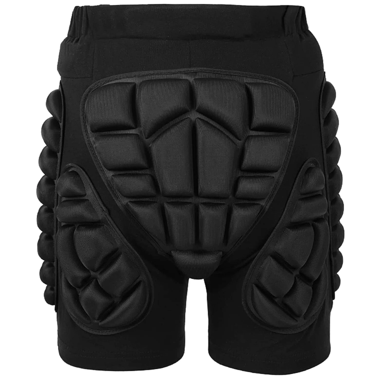 Short De Compression Rembourré De Protection for Snowboard, Skate, Ski, Football, Basket-Ball - Rembourrage Hanche, Fesses Et Coccyx