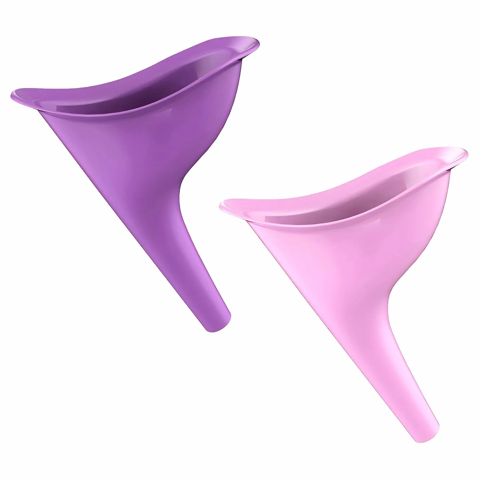 Urinoir pour Femme Pisse Debout 2pcs Réutilisable Festival Camping Randonnée