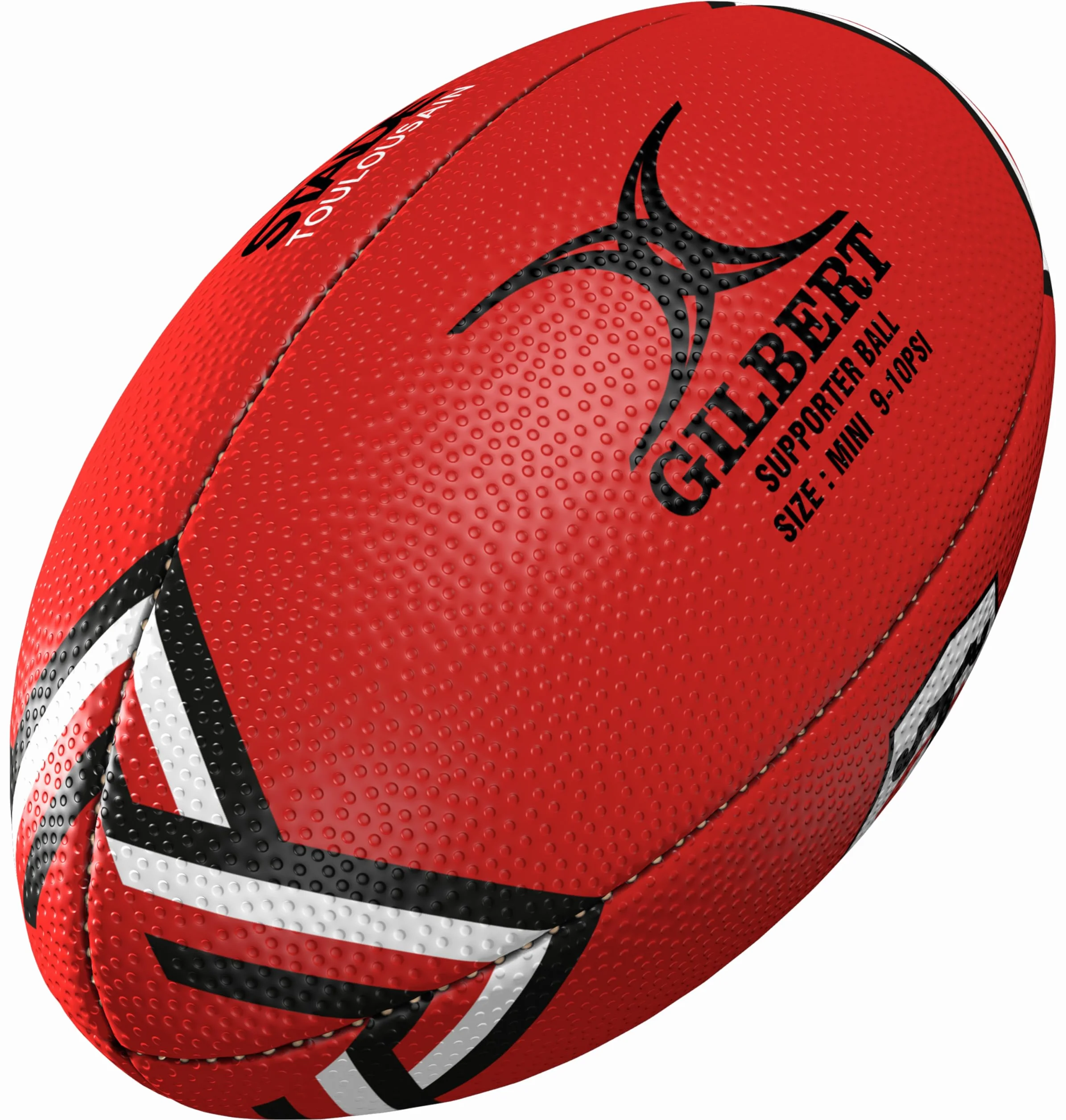 Gilbert Mini Ballon de Rugby Toulouse Collection Officielle Stade Toulousain