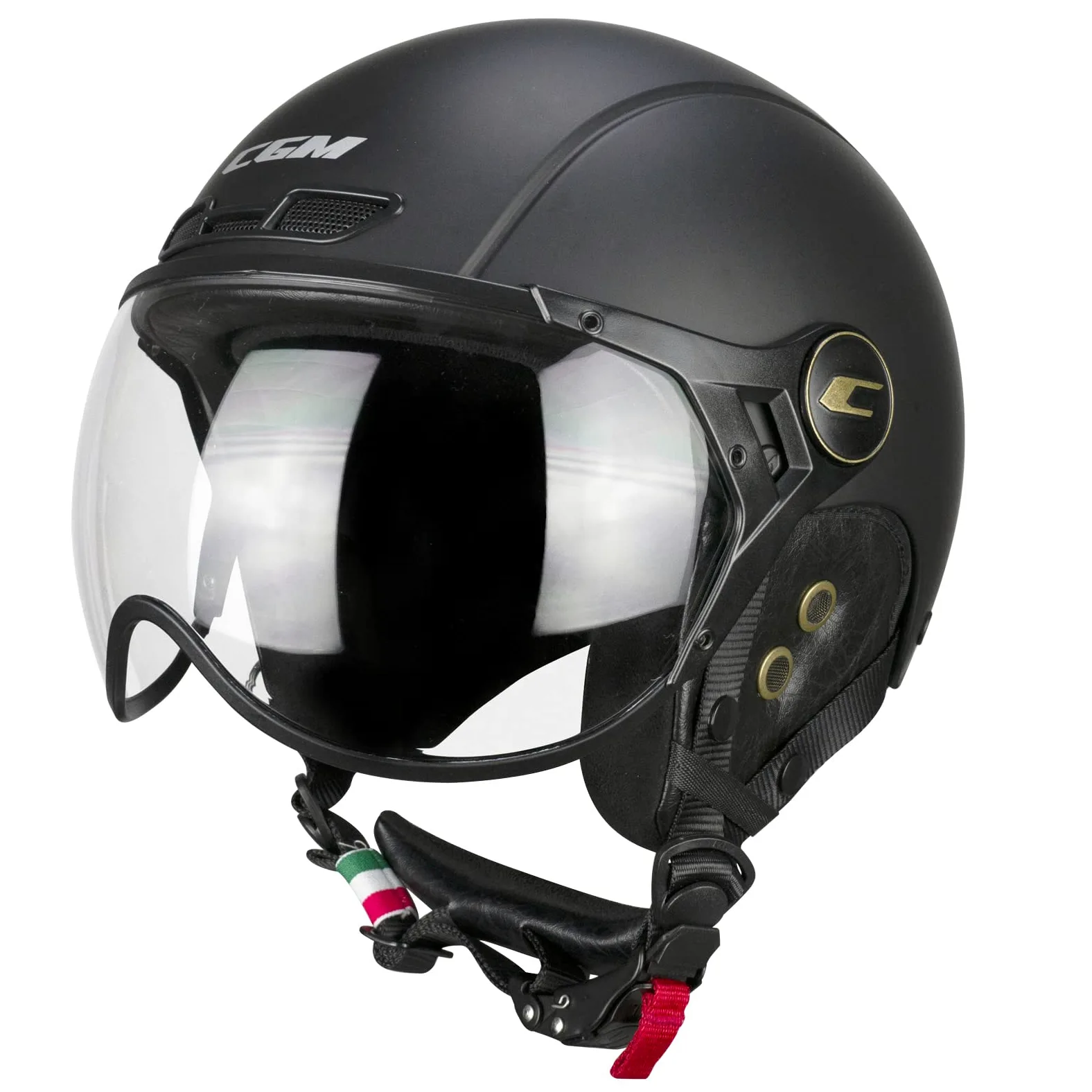CGM EBI Casque de Ski Unisexe pour Adulte, Noir Mat, XL (60 cm)