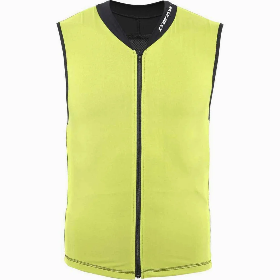 Dainese - Scarabeo Vest, Gilet de Protection pour le Ski, Protection Dorsale pour le Ski, Vert Acide/Noir, Enfant