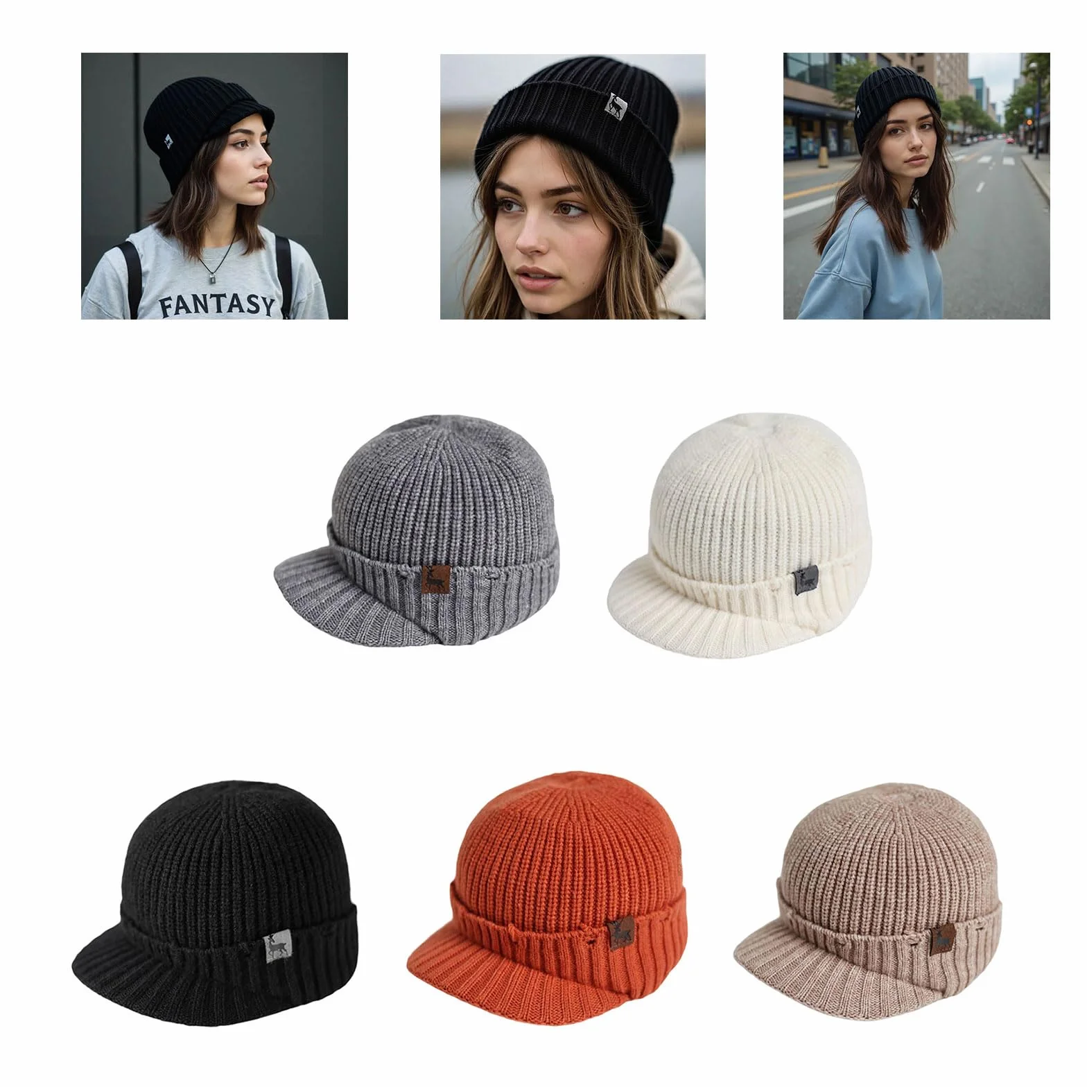 Couvre-chef en polyester léger avec cache-oreilles réglable et coupe-vent pour hommes, femmes et enfants - Casquette d'équitation par temps froid