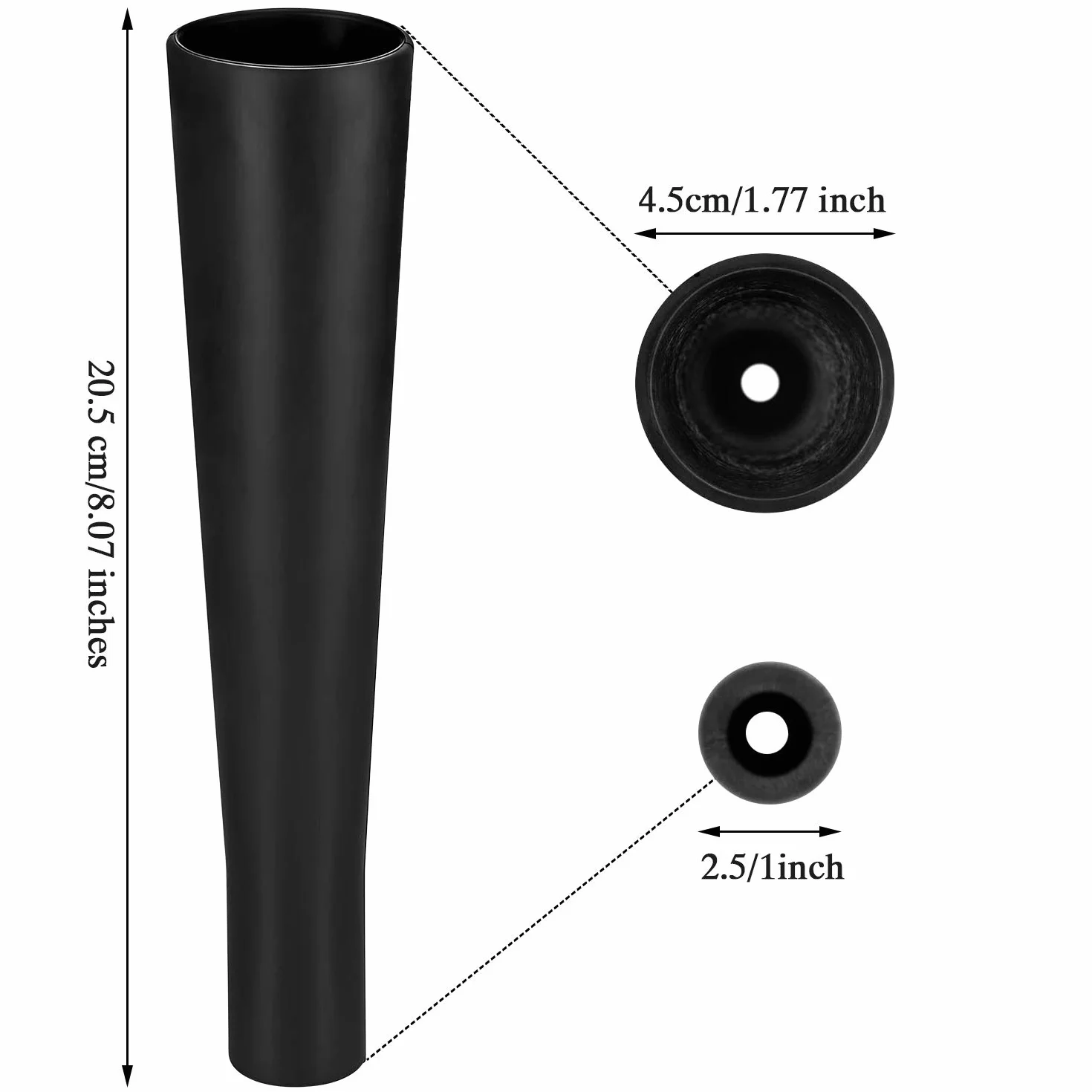Sumind Lot de 3 pièces de rechange tee batteur caoutchouc entraînement baseball softball
