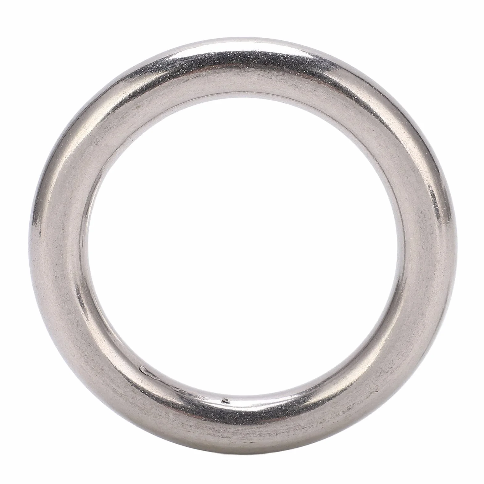 Anneaux Métalliques à Haute Résistance en Acier Inoxydable pour la Plongée, Petits Anneaux en Inox (10pcs, 50mm)