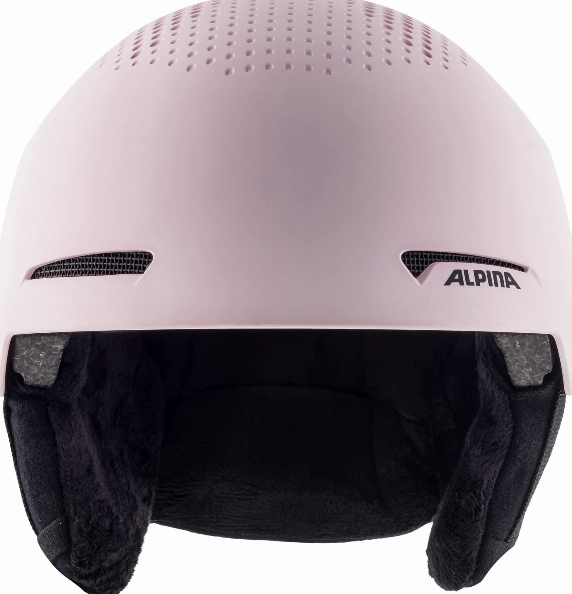 Alpina Arber - Casque de Ski léger et de Haute qualité pour Adultes, avec Coussinets d’Oreilles Amovibles, Absorption optimale des Chocs, Rose Matt, M (54-58)