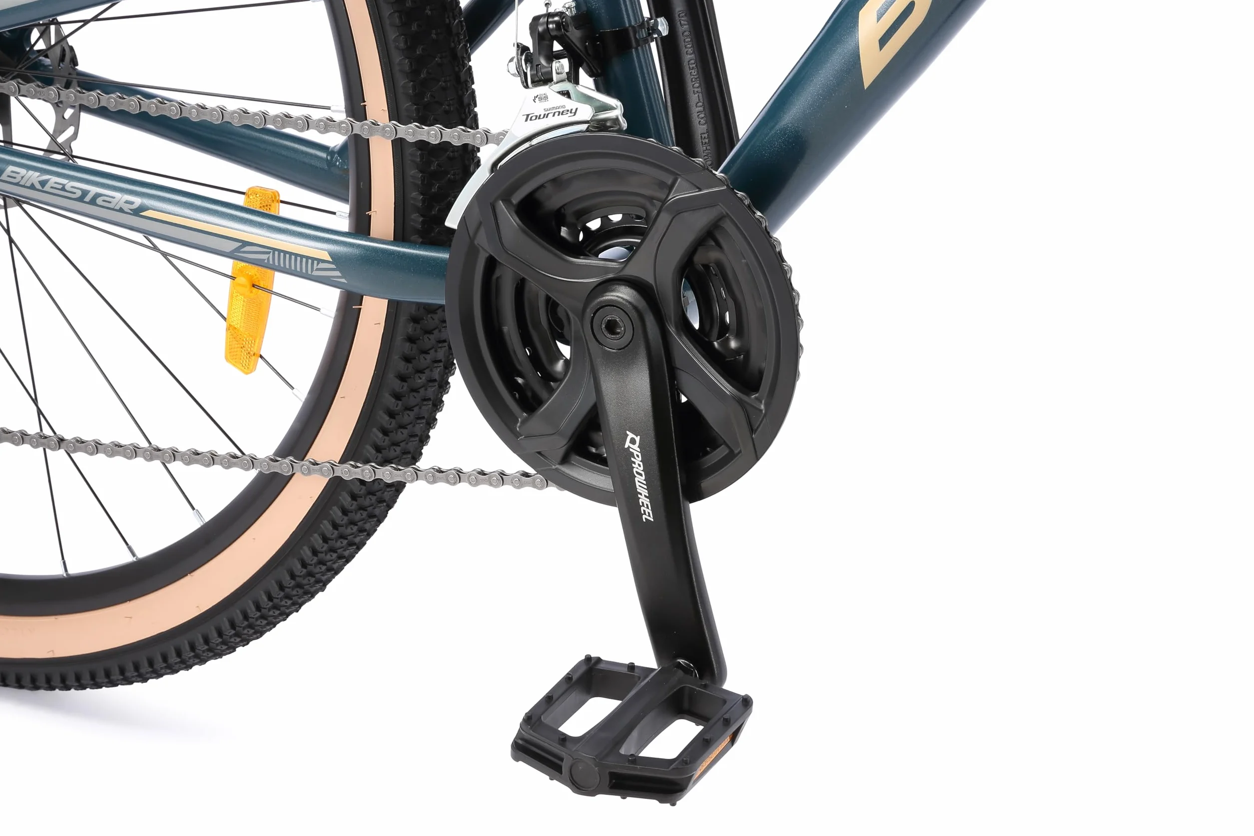 BIKESTAR VTT Aluminium Frein à Disque 21 Vitesses Shimano 26 27.5 29 Pouces Mountainbike Tout Suspension Integral Cadre 16 16.5 17.5 Pouces