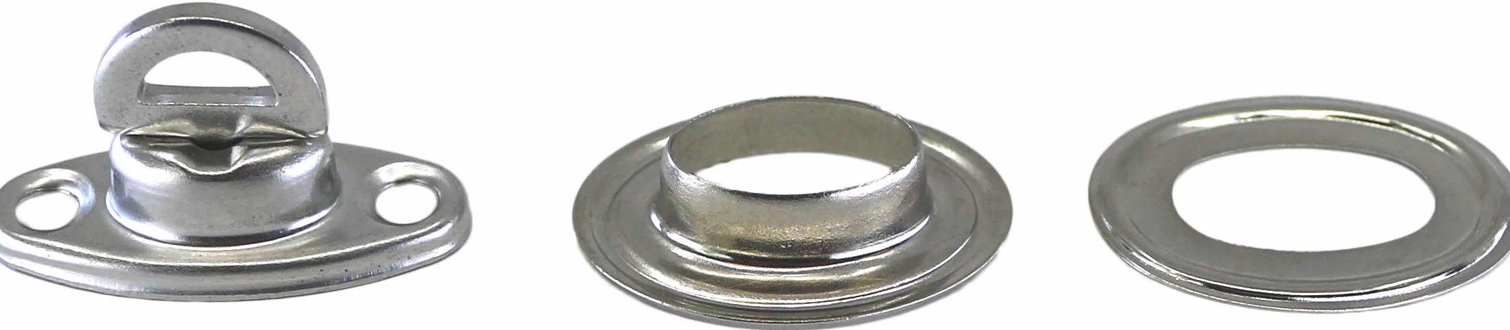 Tourniquet en Laiton Nickelé 3x1x1cm Argenté