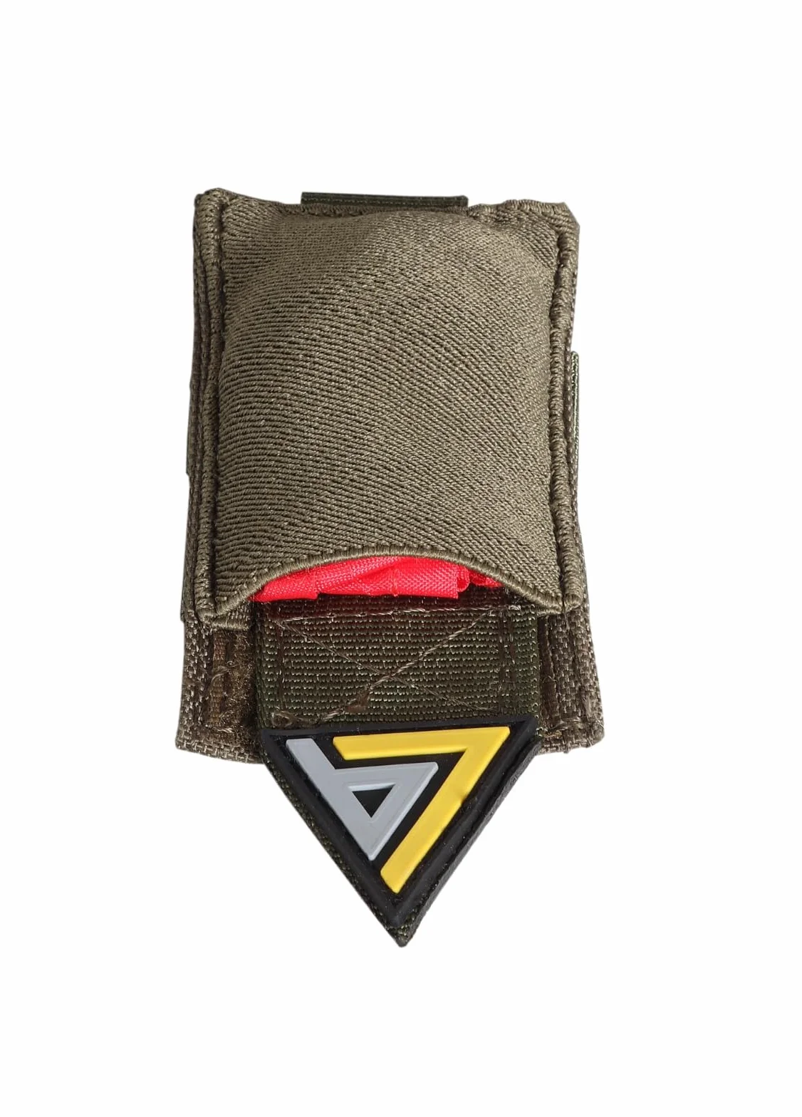 Brassards airsoft paintball double velcro rouge bleu