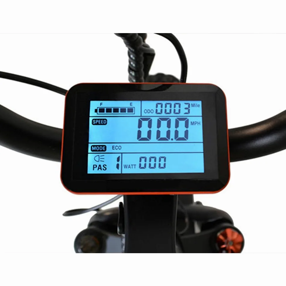 Écran LCD pour Vélo Électrique S5155 King-Meter Compteur de Vitesse 36V 48V Affichage de Vélo Électrique avec 5 Pin SM Prise Ebike Panneau de Contrôle