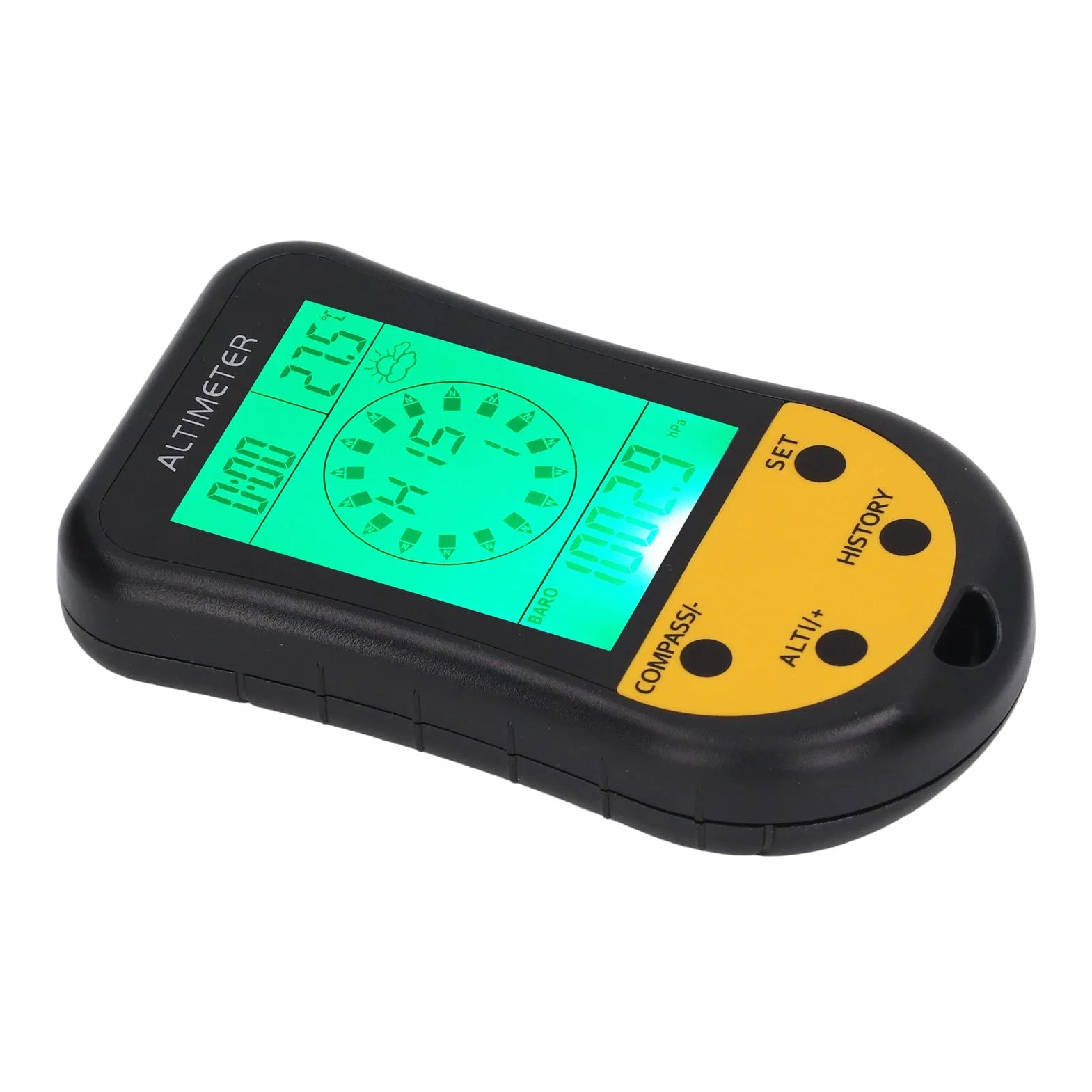 Altimètre Numérique 8 en 1 Baromètre Multifonction Thermomètre Météo Capteur Portable