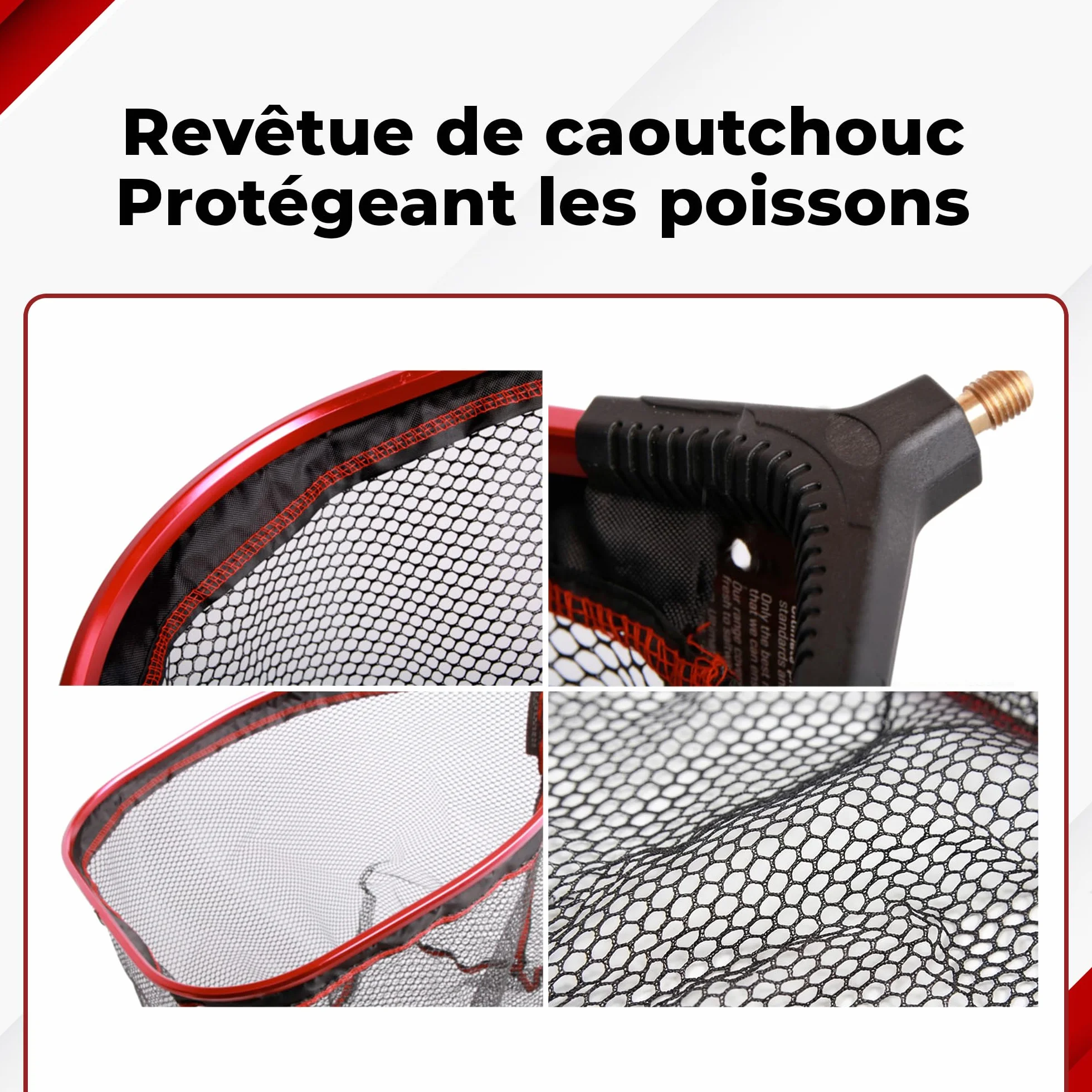 Ultimate Epuisette Streetfishing Landing Net + Manche Télescopique 4.00m - Epuisette