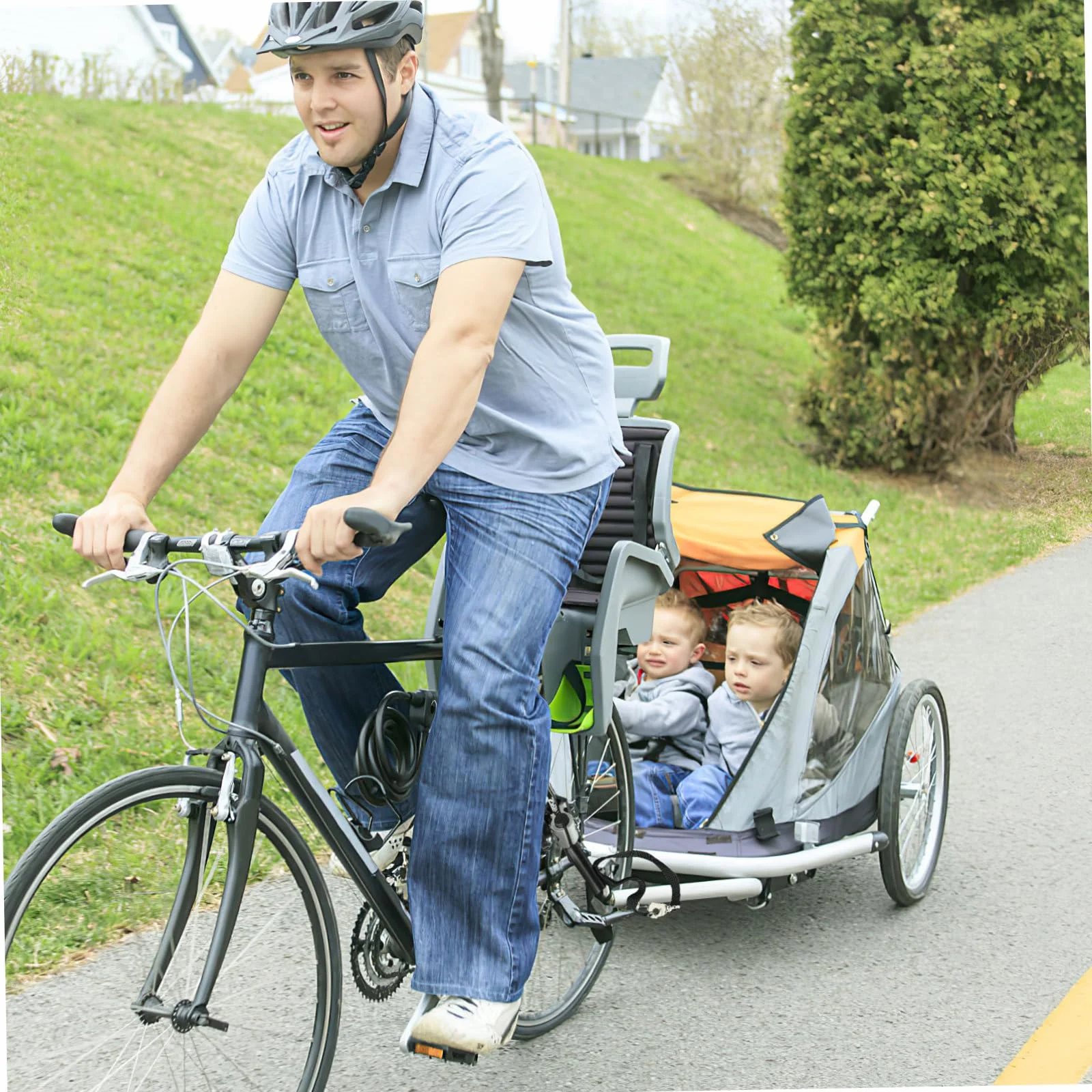 Universel Adaptateur de Fixation de Remorque de Vélo en Alliage d'Aluminium Gauche