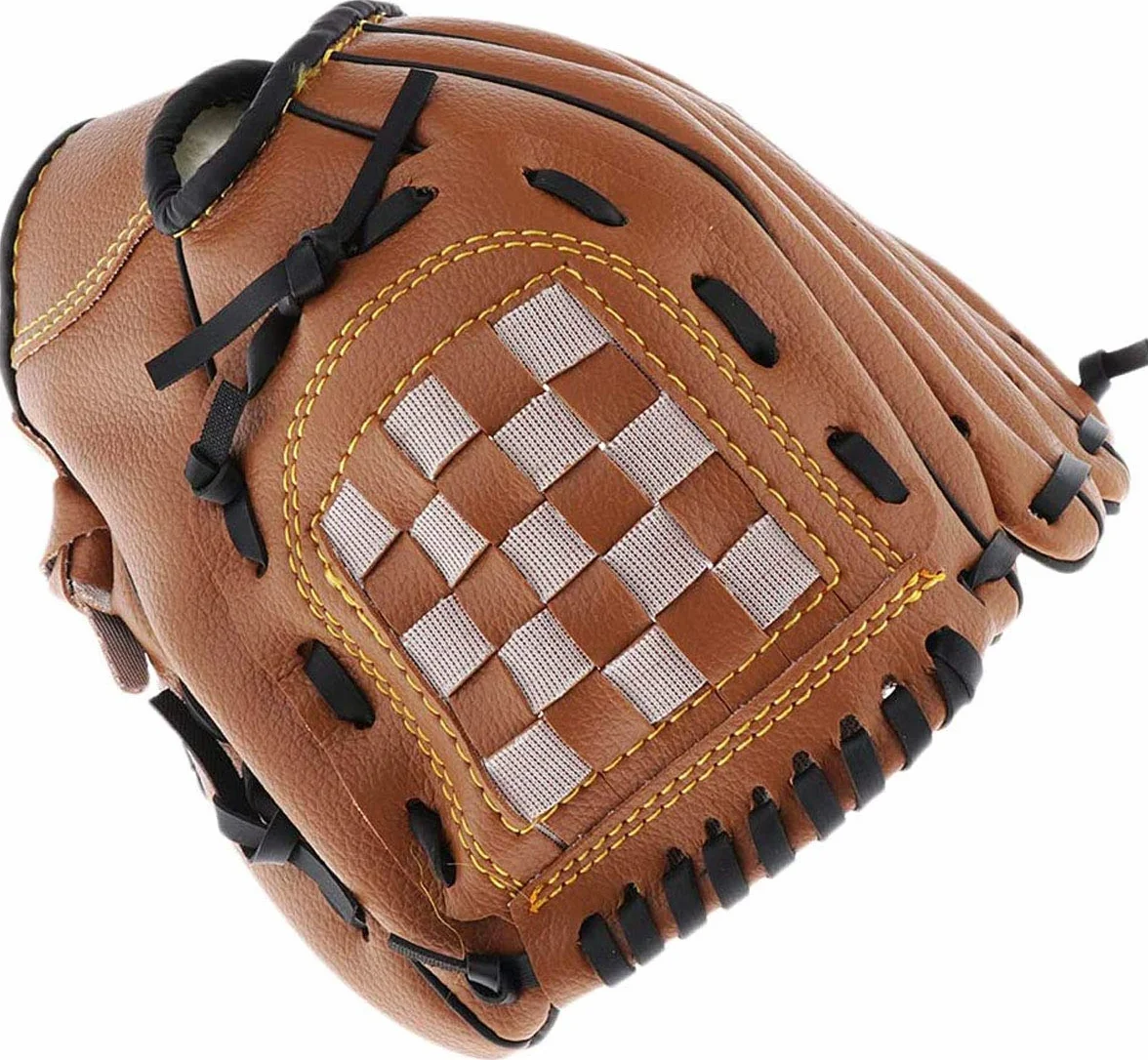 Acidea Gant de Baseball 11,5 Pouces Cuir Durable Marron